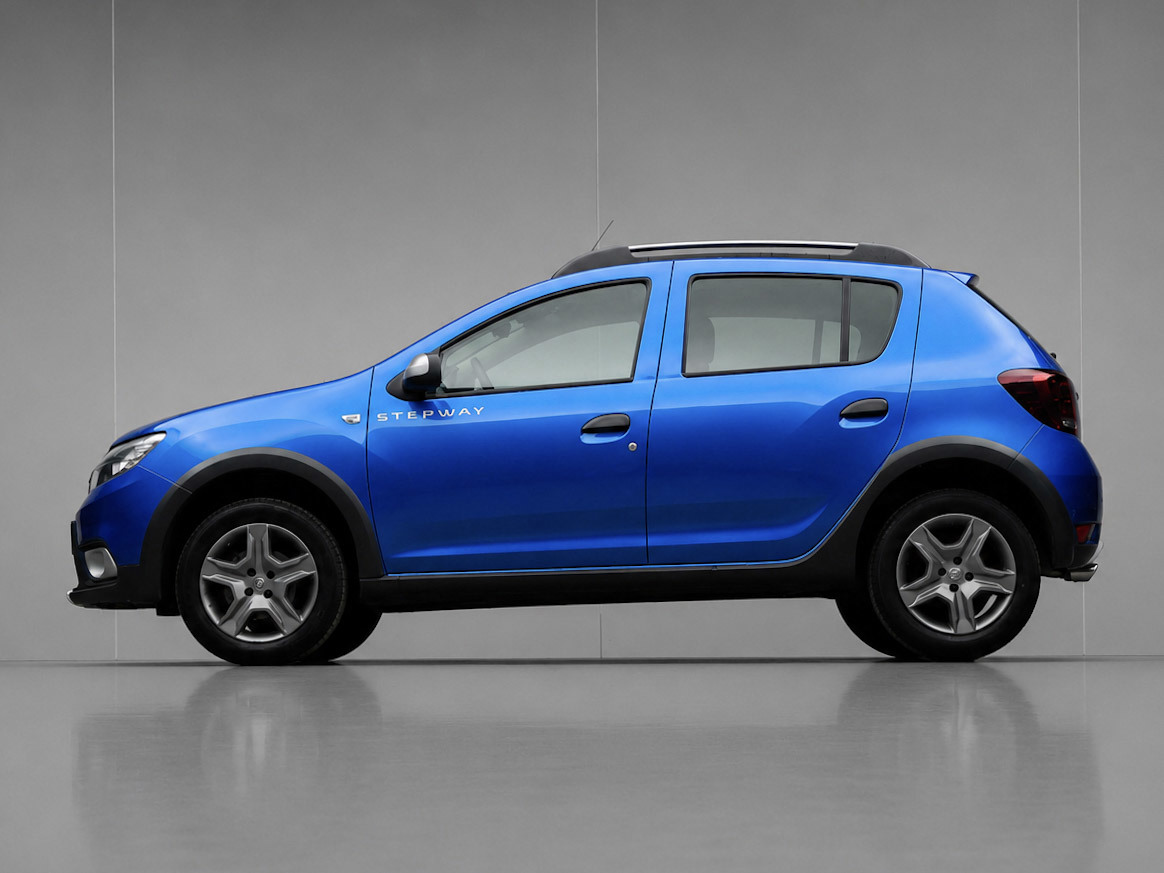 Dacia Sandero 0.9 TCe Bi-Fuel SL Stepway Sport (NAVI,PDC,AIRCO,CRUISE,BLUETOOTH,ELEKTRISCH PAKKET,SPORTSTOELEN,LM VELGEN)