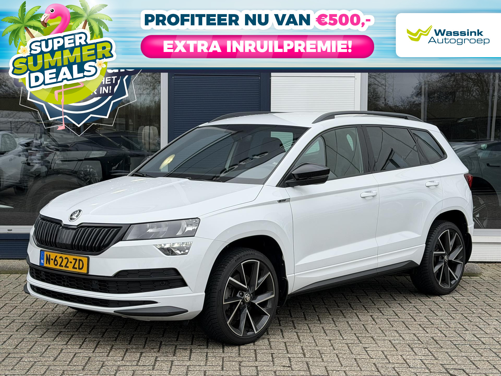 Skoda Karoq |SUMMER DEALS | 1.5 TSI 150 pk DSG Sportline