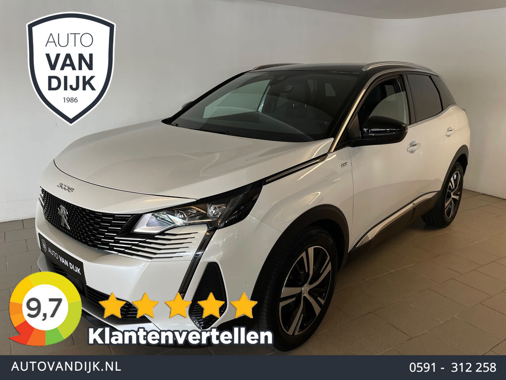 Peugeot 3008 1.2 PureTech GT AUTOMAAT AIRCO CLIMA NAVI CRUISE APPLE CARPLAY ALCANTARA ZEER NETTE AUTO