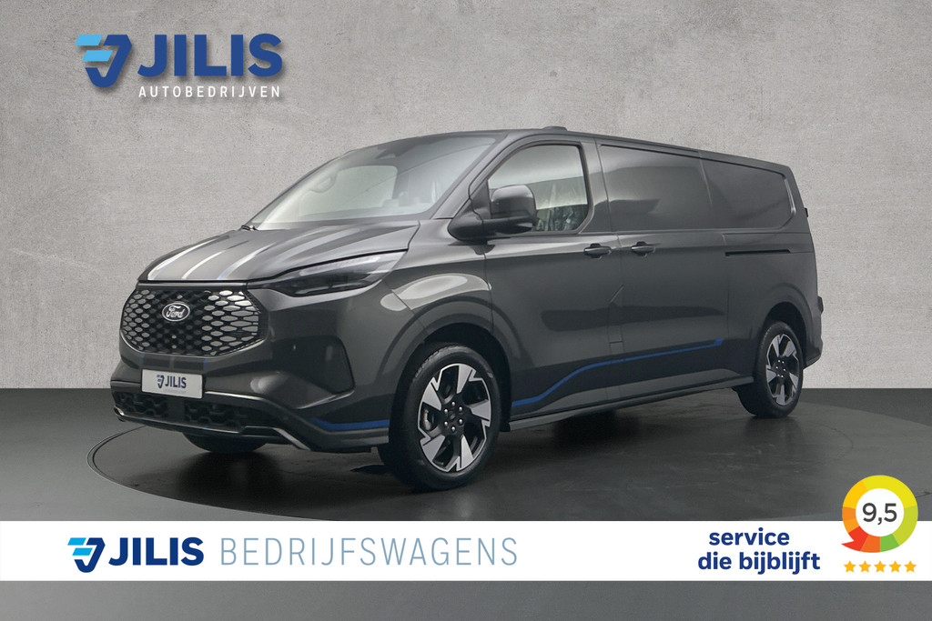 Ford E-Custom 340 L2 71KWh Sport | 2x schuifdeur | 3-zitplaatsen | Stoelverwarming
