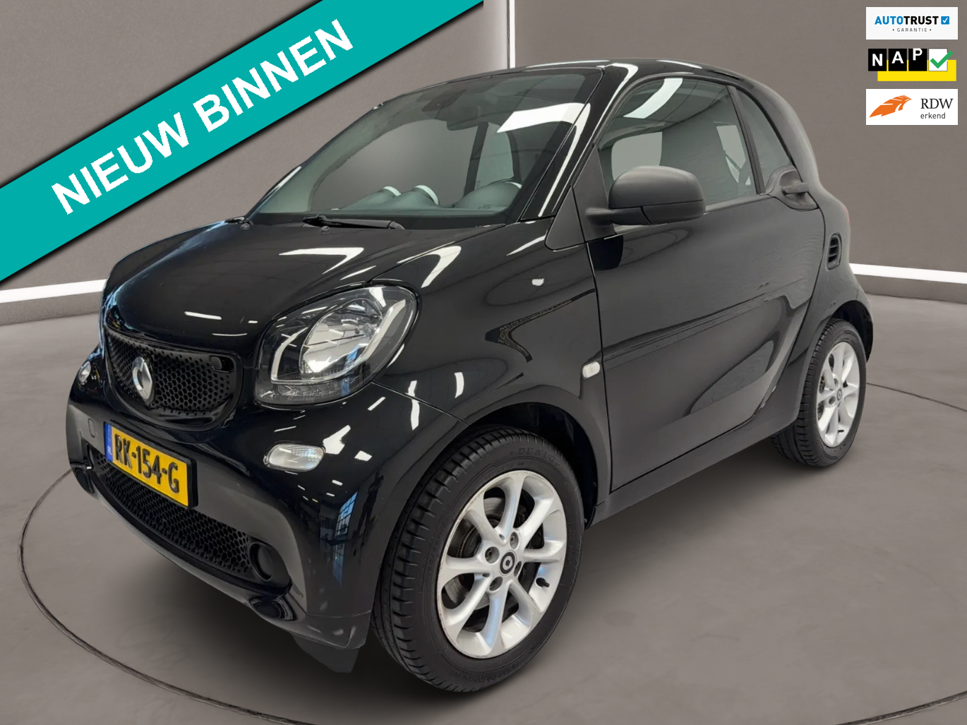 Smart Fortwo 1.0 Pure, 1ste eigenaar, airco, 67 dkm NAP 1e EIg.