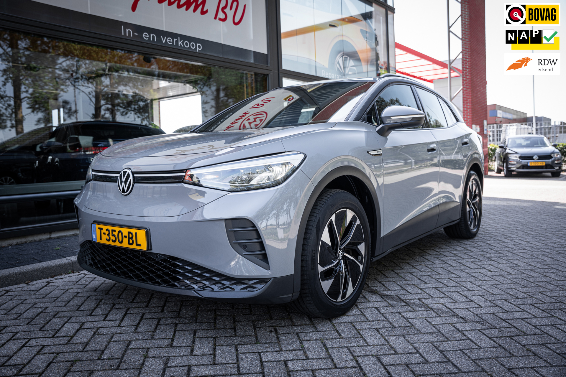 Volkswagen ID.4 Pro 77 kWh | Incl. BTW | NAP | Carplay | Navigatie | Adapt. cruise | Keyless | SoH 90%