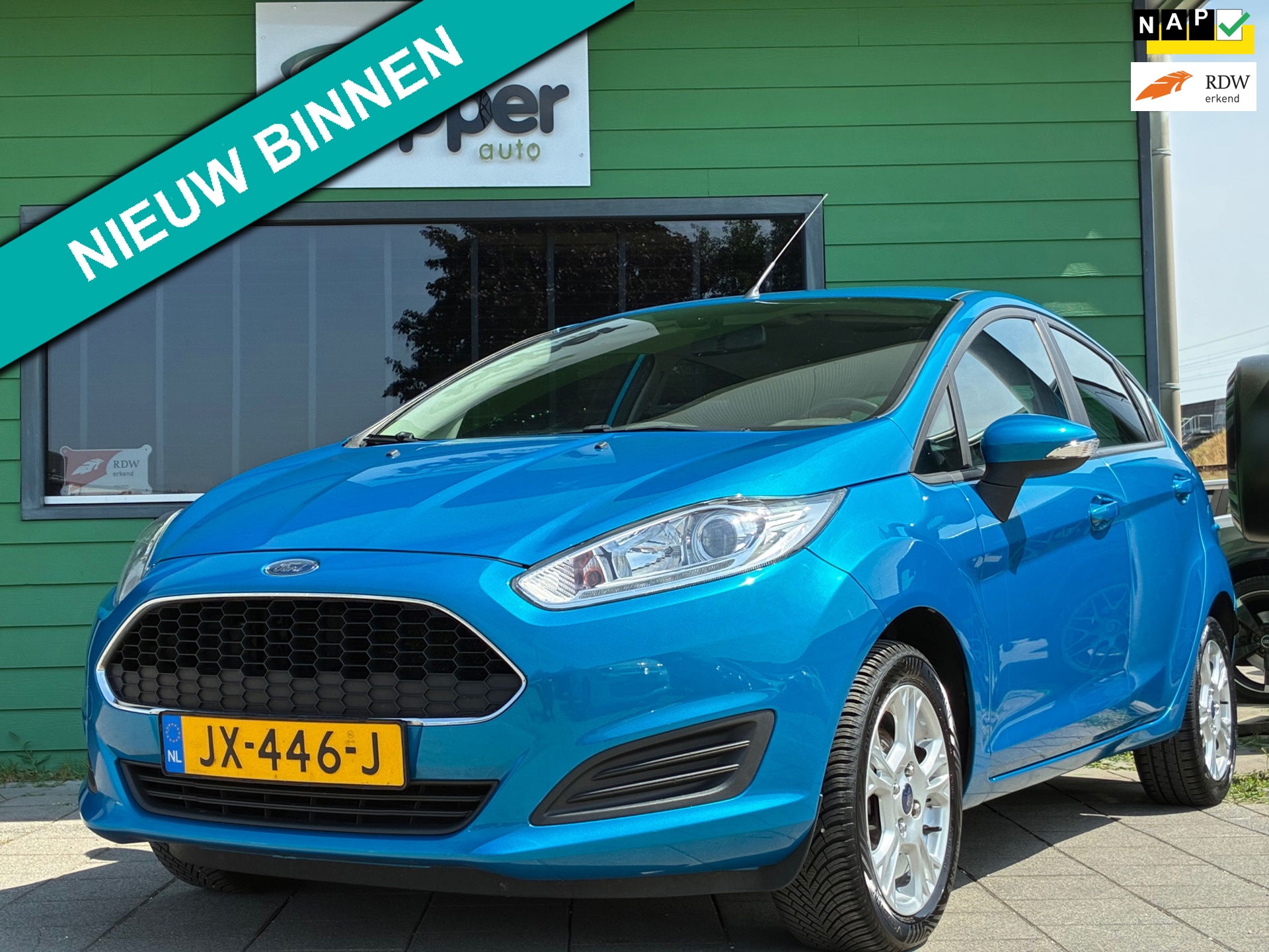 Ford Fiesta 1.0 Style|2e Eigenaar|Navigatie|CruiseControl|Airco|LM-Velgen|Elektr.ramen|