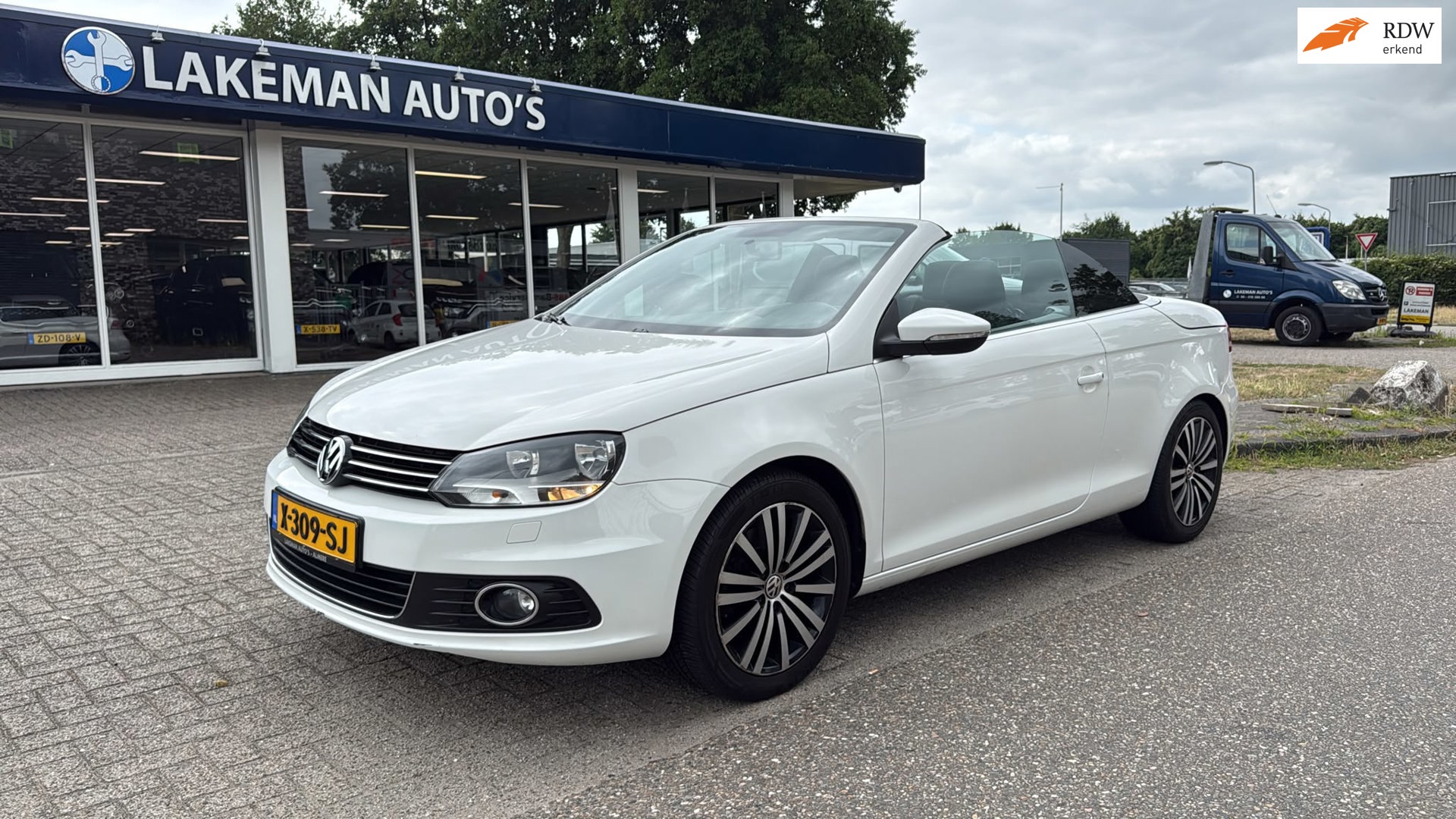 Volkswagen Eos 1.4 TSI Cabrio Highline Panorama Whiteline Navi Sport Huurkoop Inruil APK Garantie