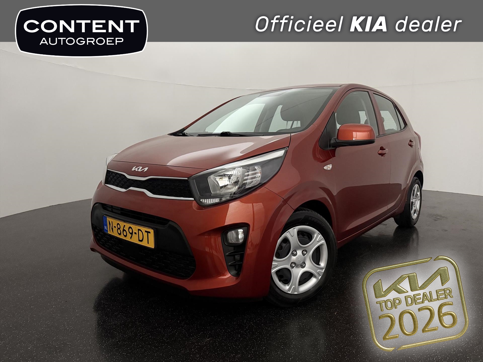 Kia Picanto 1.0 MPi 67pk 4-zits ComfortLine | Cruise Control | Airco