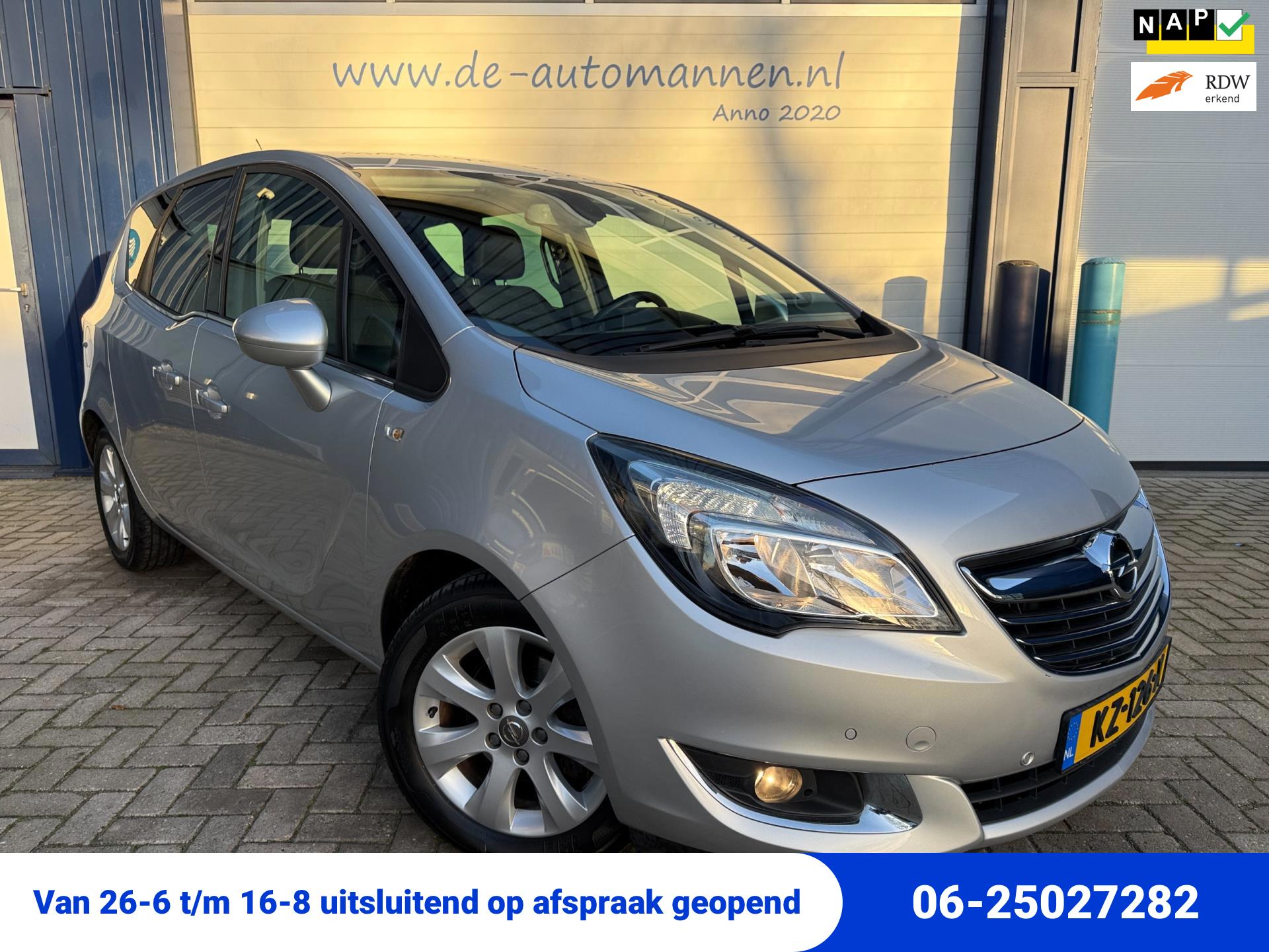 Opel Meriva 1.4 Turbo 120pk Blitz / ECC / NAVI / CRUISE / PDC / 53.827km!