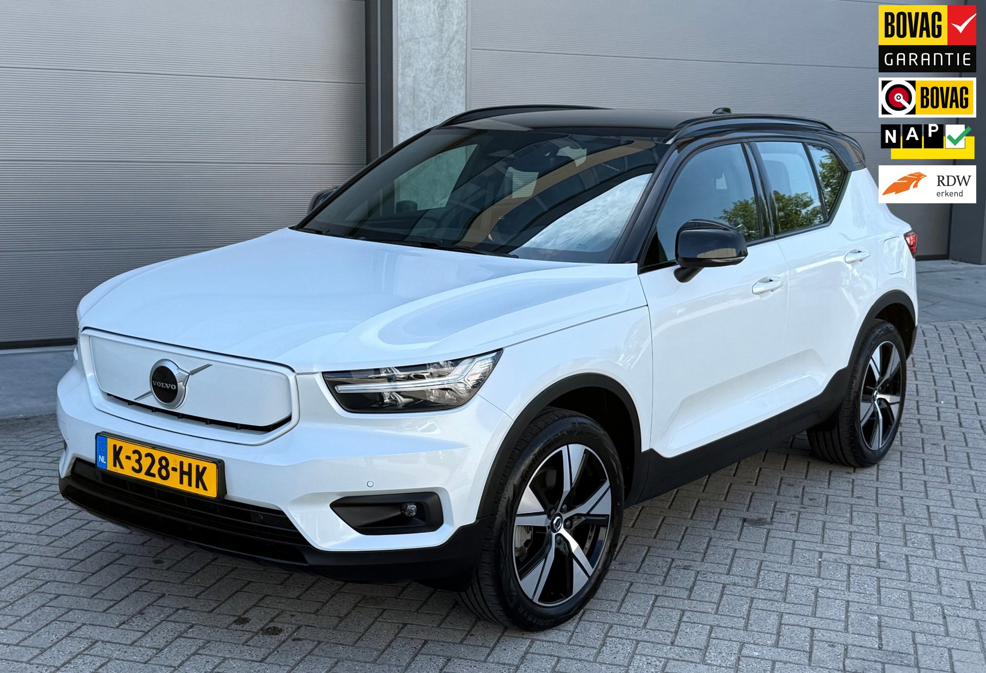 Volvo XC40 Recharge P8 AWD R-Design Wit 2020 NAP|CAM|SOH94%