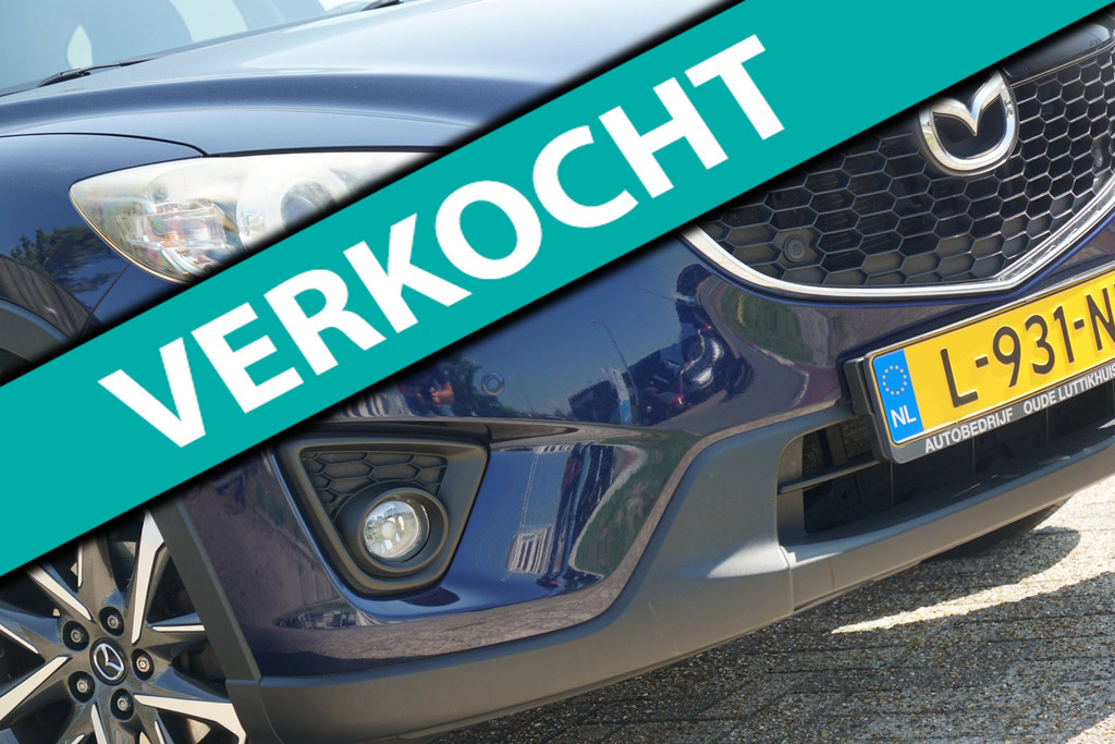 Mazda CX-5 2.0 SkyActiv-G 165 TS+ 2WD | Deep Crystal Blue | Cruise/Bluetooth/Navi/LMV/PDC/Xenon - Ultieme caravantrekker!