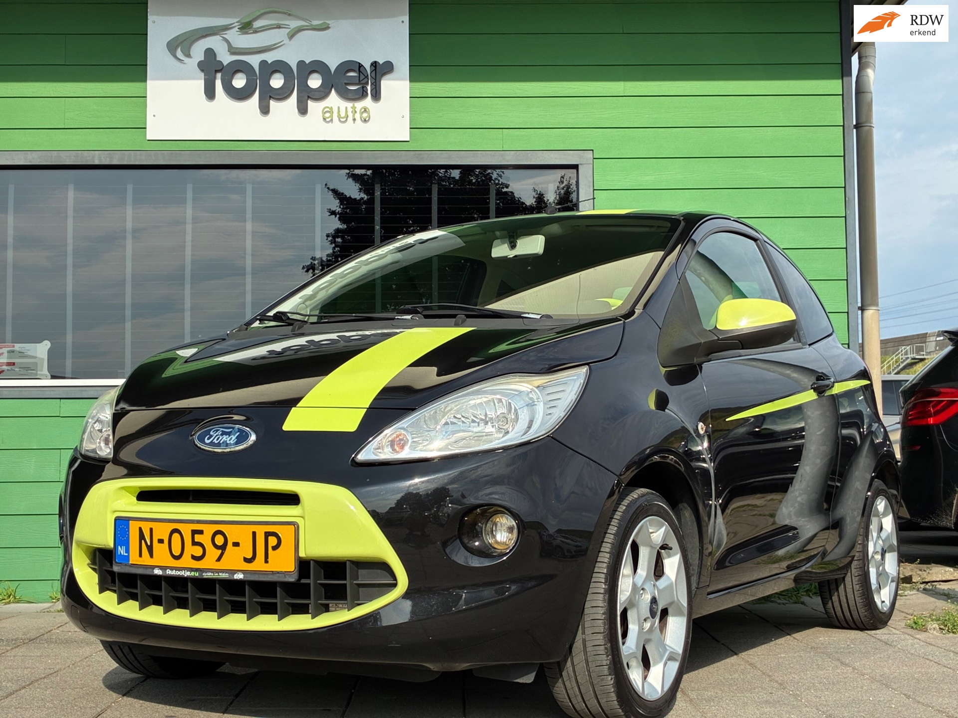 Ford Ka 1.2 Limited|1e Eigenaar|Airco|Eletkr.ramen|LM-velgen