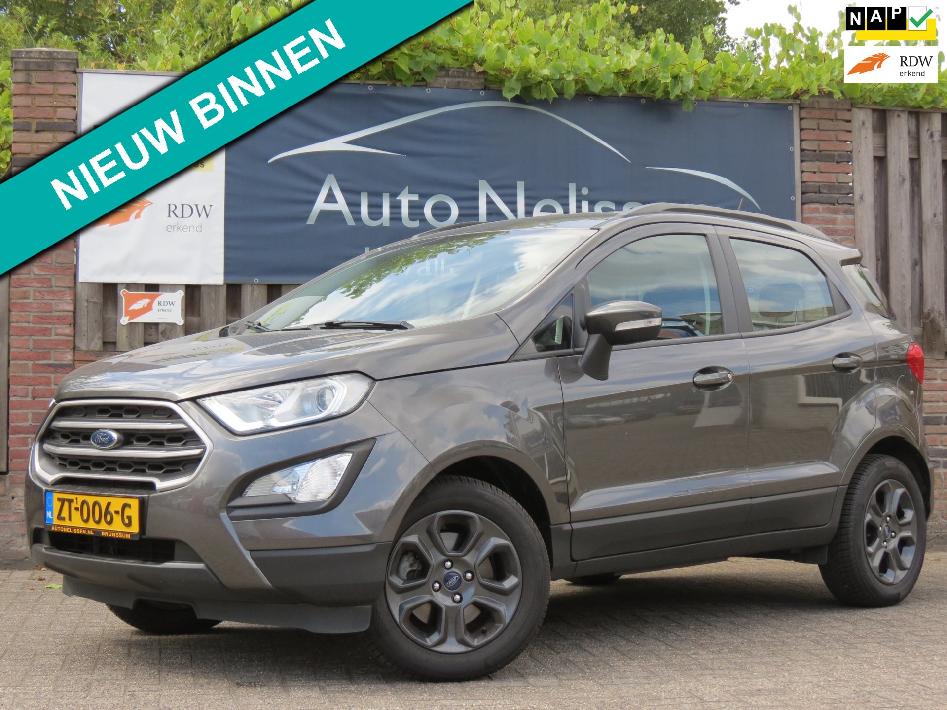 Ford EcoSport 1.0 EcoBoost Trend Ultimate | APPLE CARPLAY | NAVI | CRUISE CONTROL | 16 INCH LICHTMETALEN VELGEN | PARKEERSENSORS |