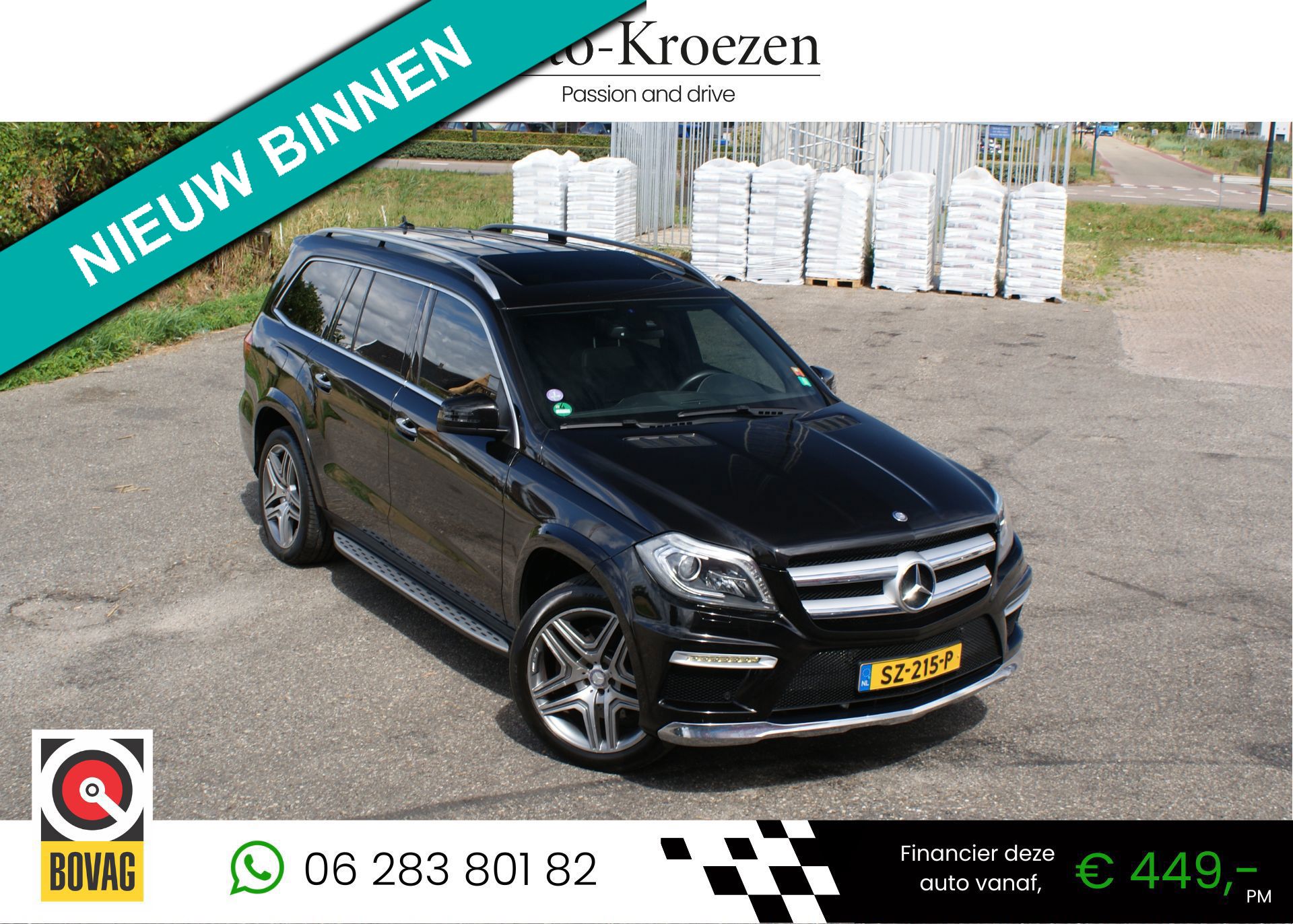 Mercedes-Benz GL-klasse 500 4-Matic ///AMG pakket | Schuifdak | Volledig onderhouden |