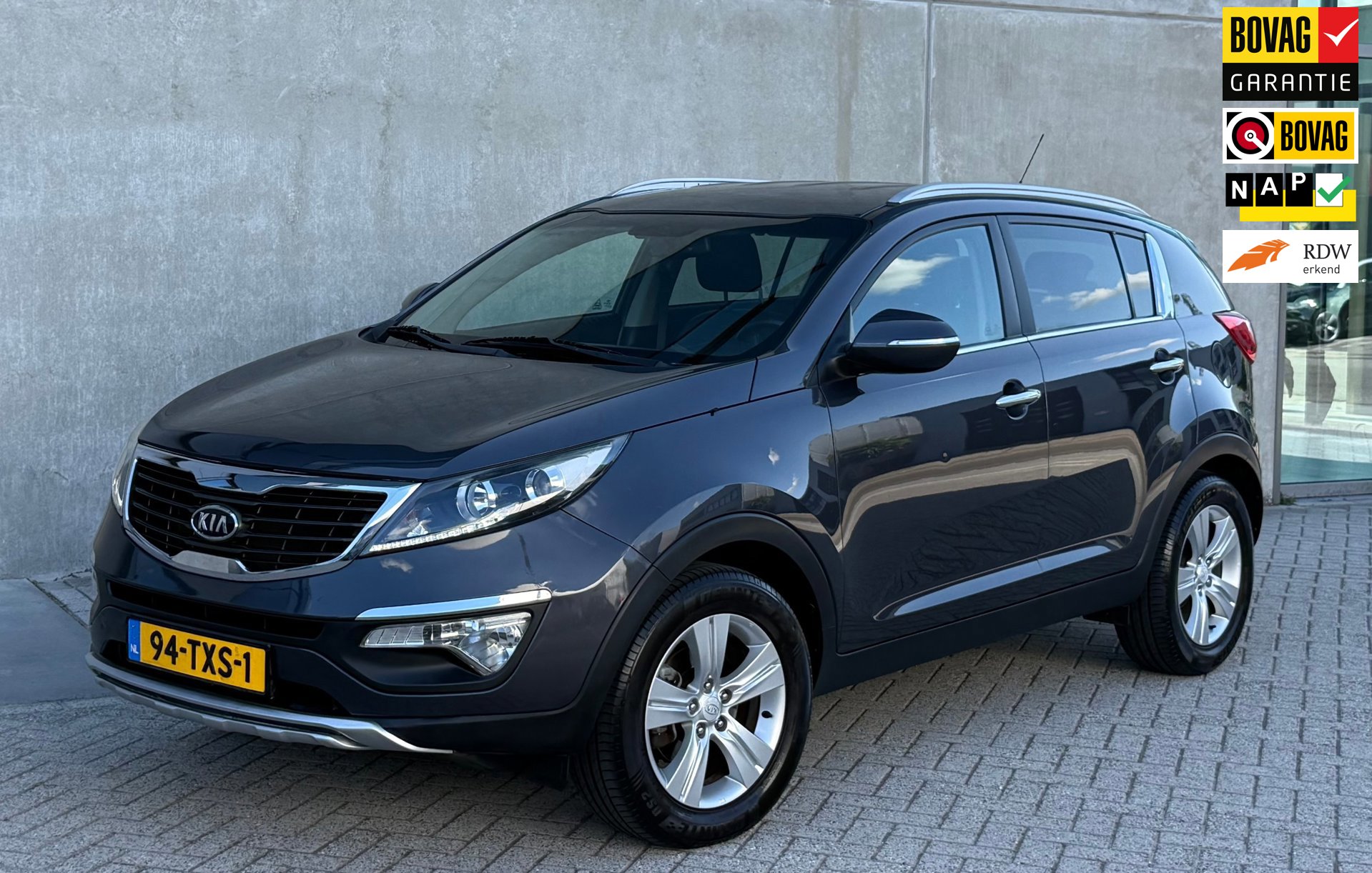 Kia Sportage 1.6 GDI X-ecutive Plus Pack Grijs 2012 NAP|APK