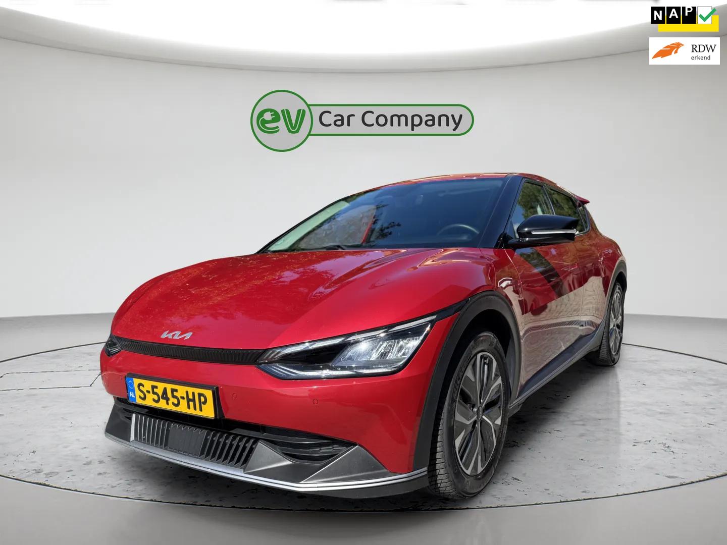 Kia EV6 Air 58 kWh | SOH 97% | Camera | Stoelverwarming | CarPlay | 1e Eigenaar | Incl. BTW | Navigatie | Parkeersensoren