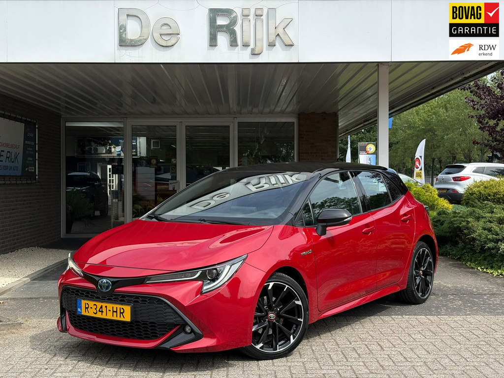 Toyota Corolla 1.8 Hybrid Two-Tone | Carplay/Android, Navi, Camera, Cruise, 18'' LMV, Climate, Licht/Regens. | Dealeronderhouden |