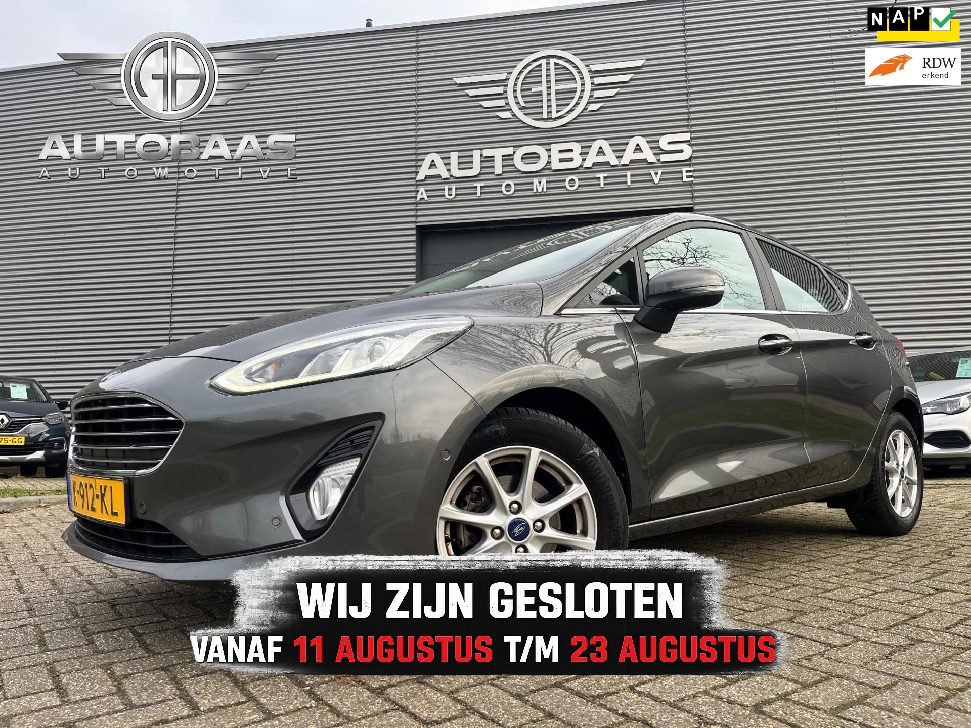 Ford Fiesta 1.0 EcoBoost Titanium X AUTOMAAT+NL-AUTO+1EIG+NAP+NAVI+B&O SOUND+CLIMATE CONTROL+STOELVERWARMING+FULL LED+INCL BTW+