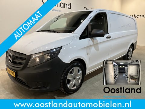 Mercedes-Benz Vito 119 CDI XL RWD Automaat / Euro 6 / Servicebus / Bott inrichting / 220V. / Airco / CarPlay / Camera / Cruise Control / Navigatie / Klep