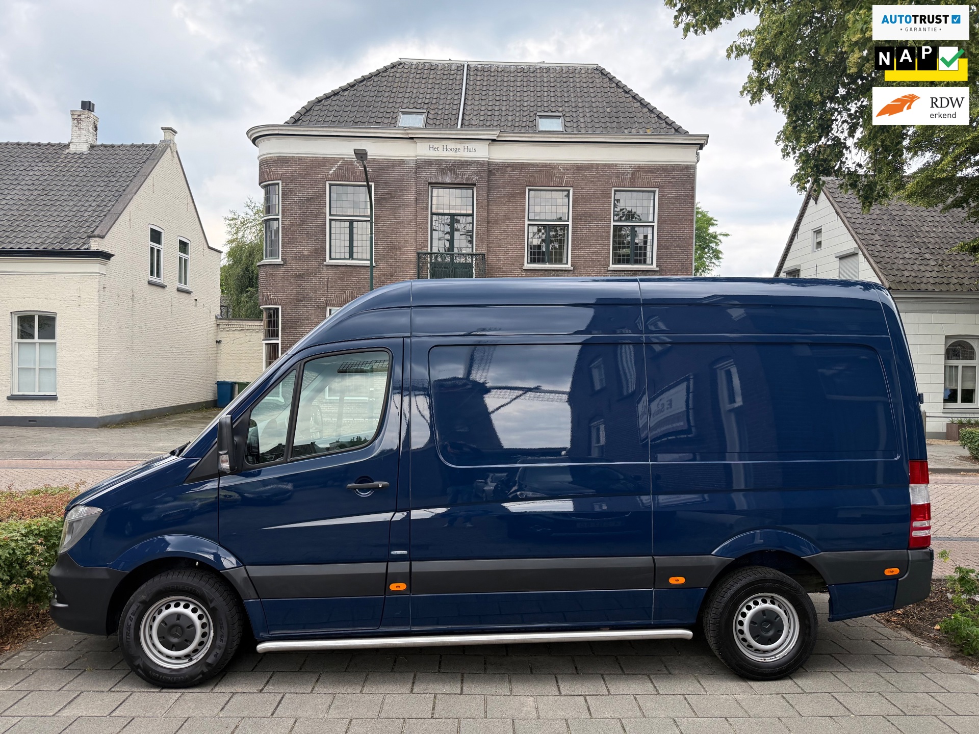 Mercedes-Benz Sprinter 316 2.2 CDI 366 HD L2 H2 TRELKHAAK 3500 KG EERSTE EIGENAAR WEINIG KM DEALER ONDERHOUDEN EURO 6
