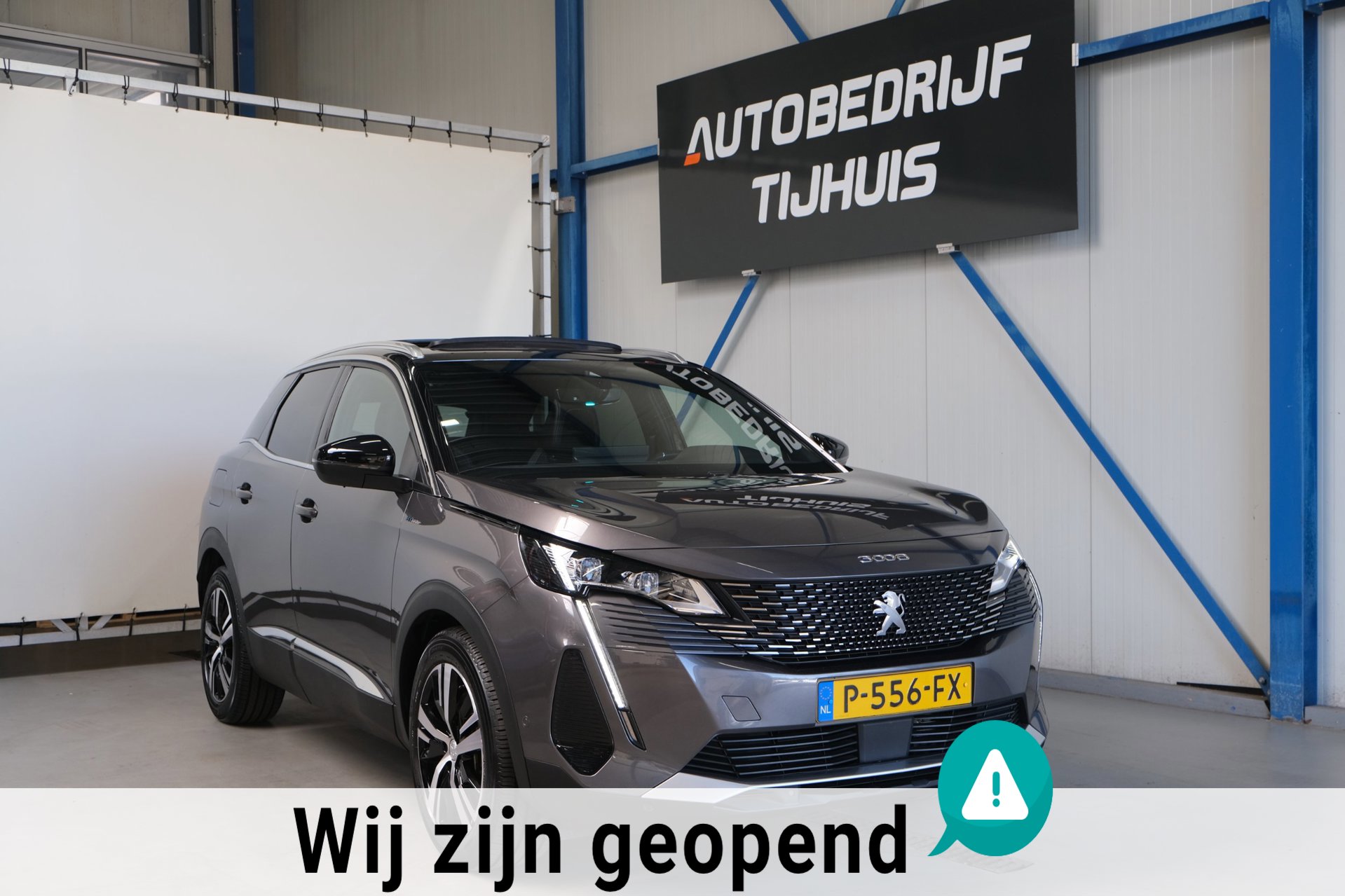 Peugeot 3008 1.6 HYbrid 225 GT Automaat - N.A.P. Airco, Cruise, Camera, Virtual Display, Stoelverwarming.