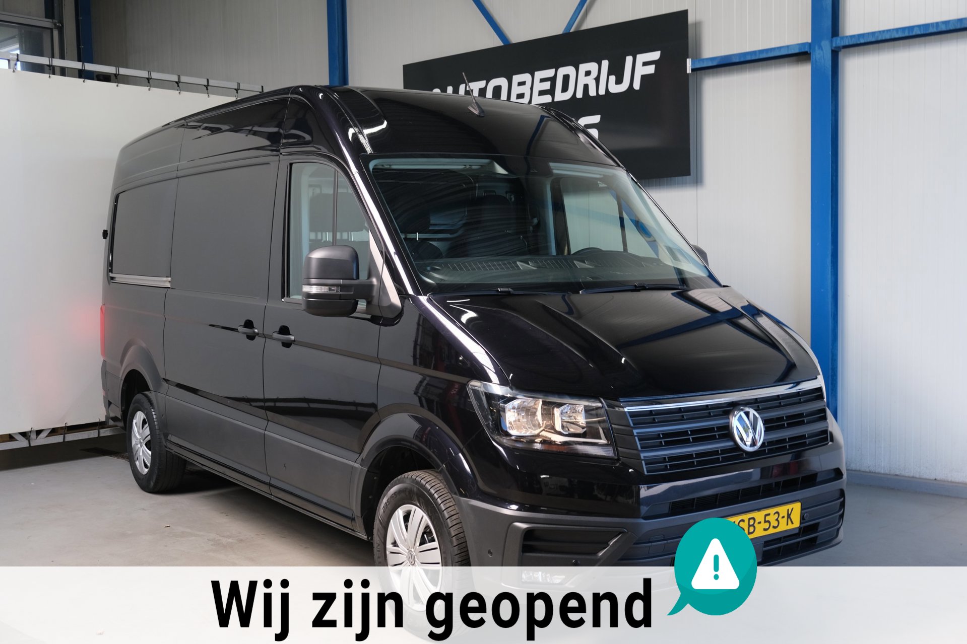 Volkswagen Crafter 35 2.0 TDI L3H3 Highline Automaat - N.A.P. Airco, Cruise, PDC, Navi, Carplay, Camera, Trekhaak.