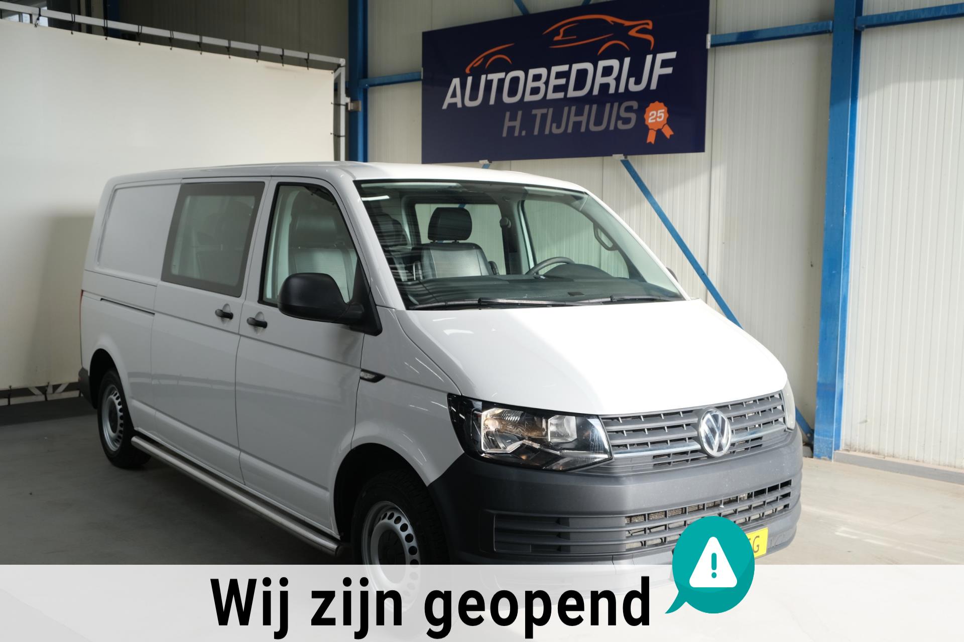 Volkswagen Transporter 2.0 TDI L2H1 DC Comfortline - N.A.P. Airco, Trekhaak.