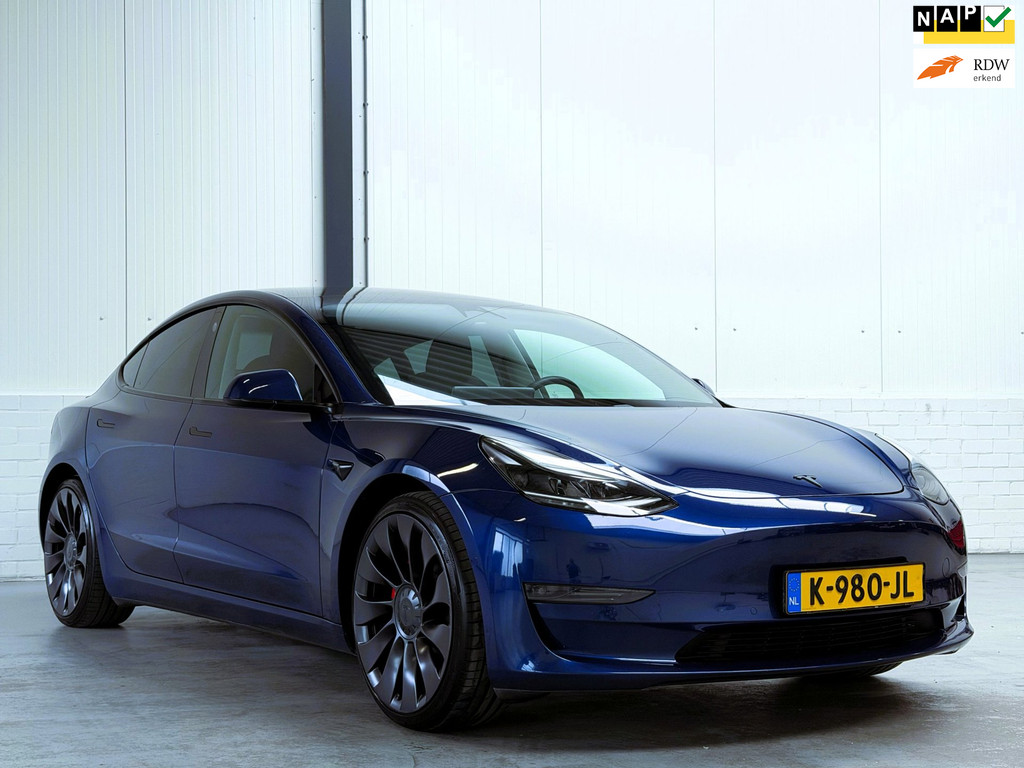Tesla Model 3 Performance AWD 75 kWh|Warmtepomp|FSD