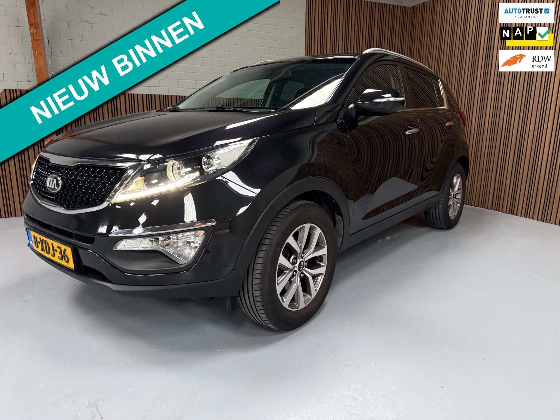 Kia Sportage 1.6 GDI BusinessLine, DVD schermen, Cruise, Camera, Nieuwe APK!