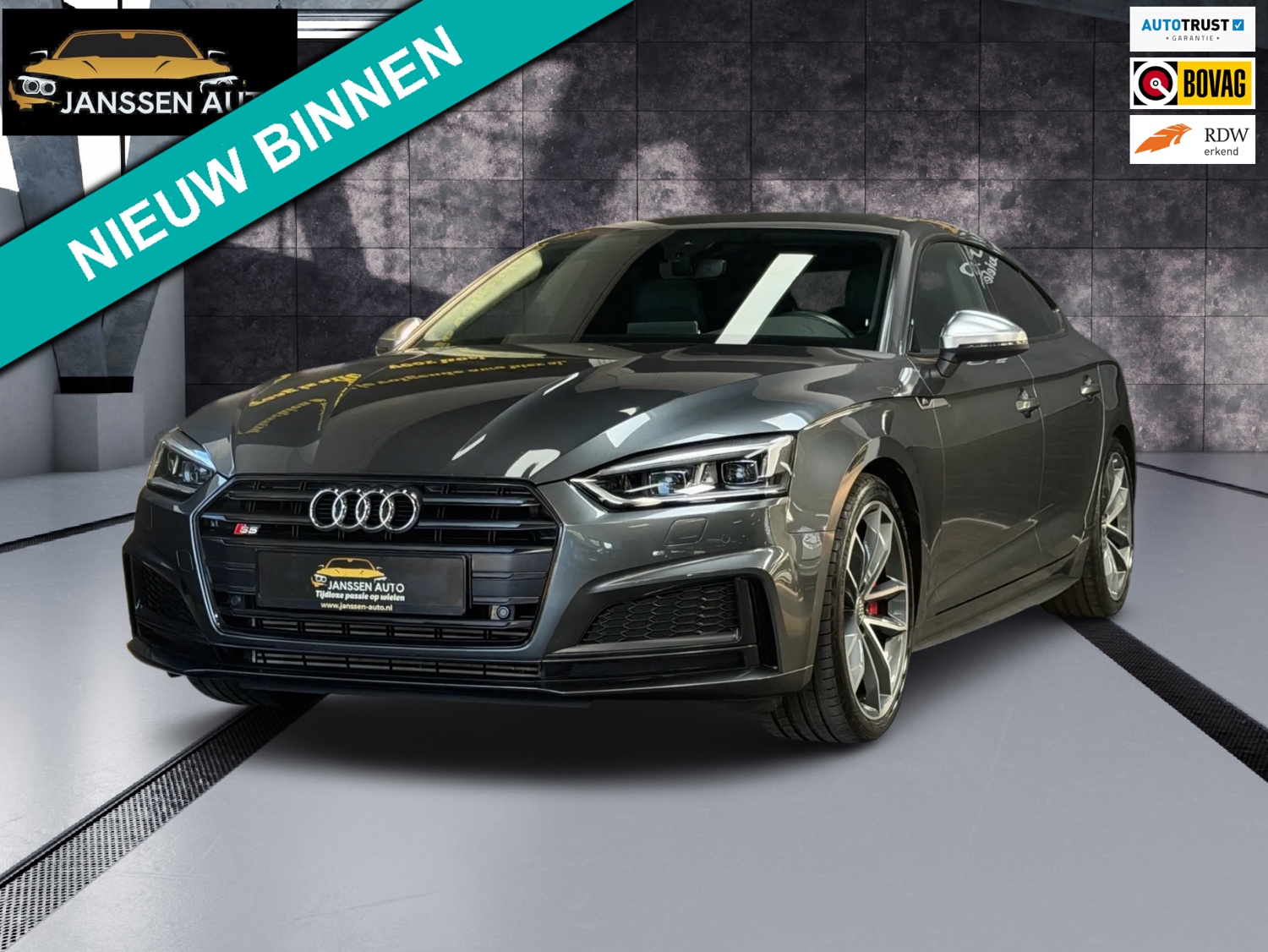 Audi A5 Sportback 3.0 TFSI S5 quattro | LED | Leder/alcantara | Virtual Dash | Elektr. Stoelen | 1e eigenaar | Dealerondehouden