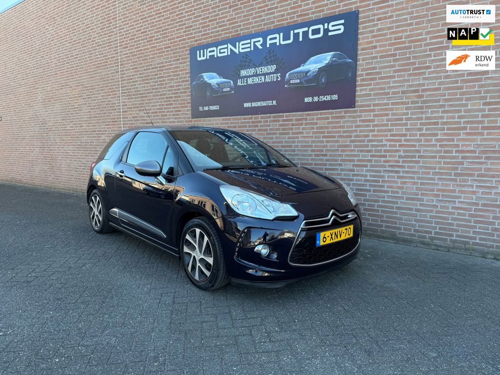 Citroën DS3 1.2 VTi So Chic Navi PDC Cruise-control Airco-automatisch