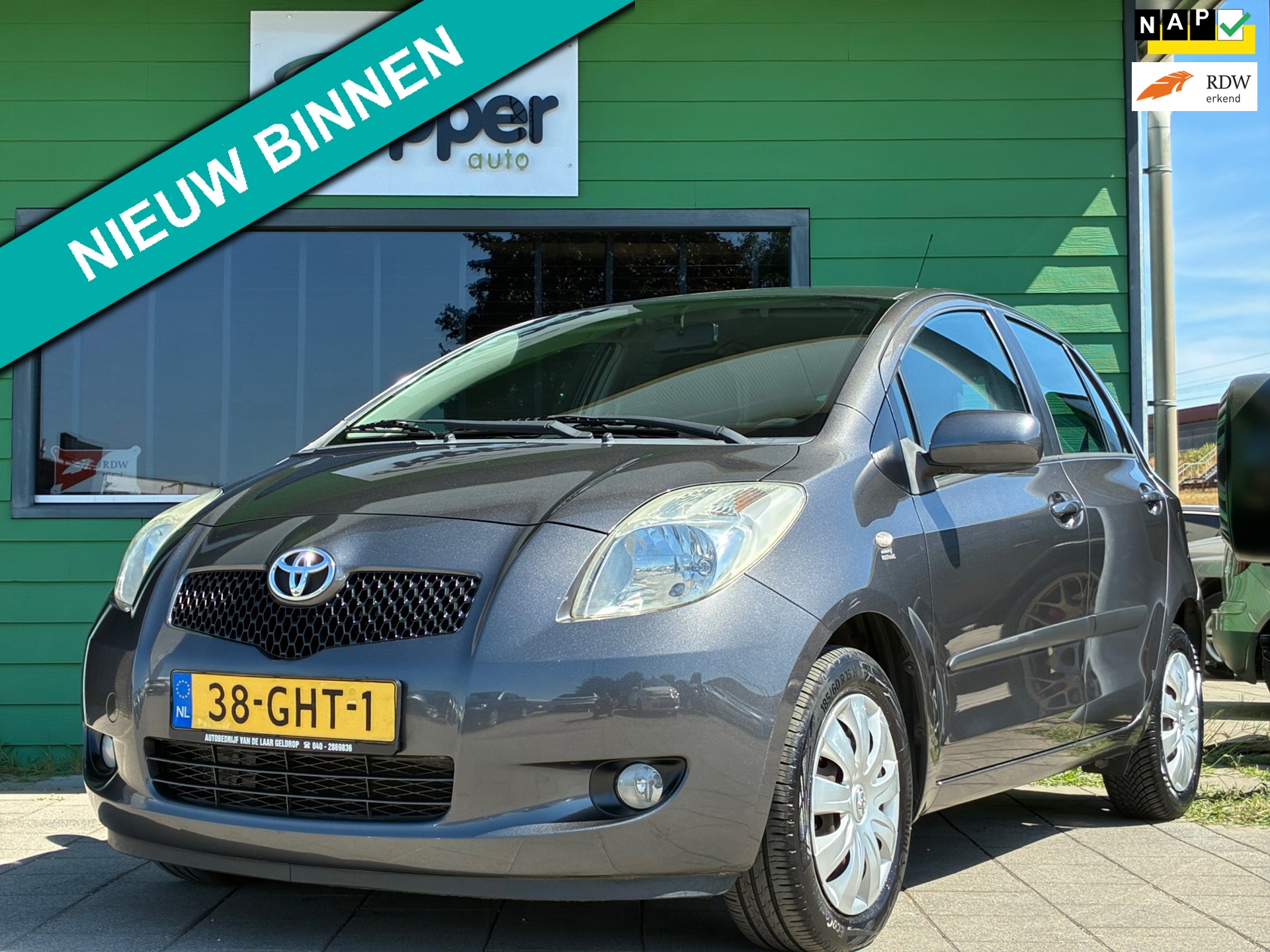 Toyota Yaris 1.3 VVTi Sol|1e Eigenaar|Airco|Elektr.ramen|Nieuwe APK|NAP|