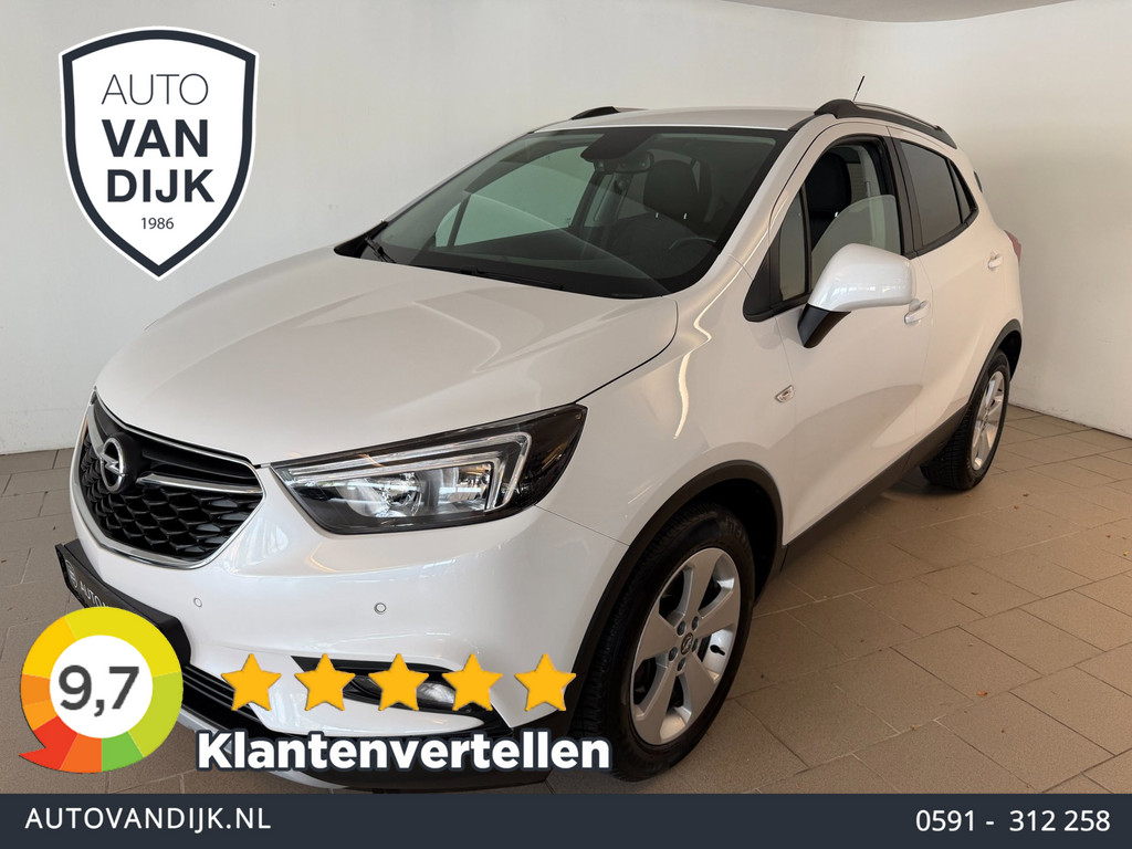 Opel Mokka X 1.4 Turbo Edition AIRCO NAVI CRUISE APPLE CARPLAY PARELMOER WIT CAMERA PDC TREKHAAK 1STE EIG ZEER NETTE AUTO