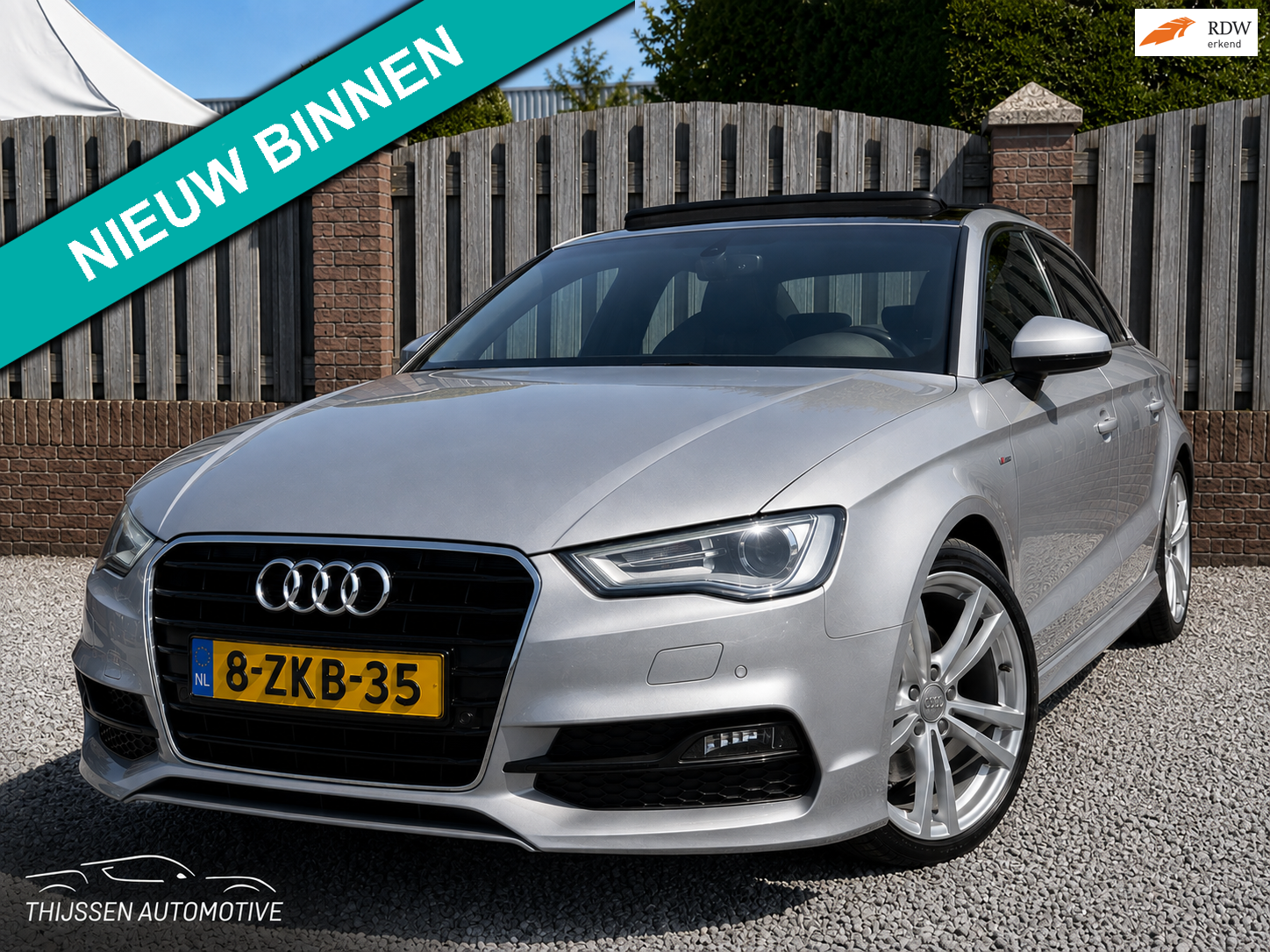 Audi A3 Limousine 1.4 TFSI CoD Ambition Pro Line S RS3 KUIP STOELLEN PANO CLIMA NAVI AUTOMAAT AFNEEMBARE TREKHAAK 3X S-LINE