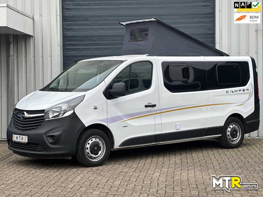 Opel Vivaro 1.6 CDTI L2H1 Buscamper|NAP|NWE APK|TREKHAAK