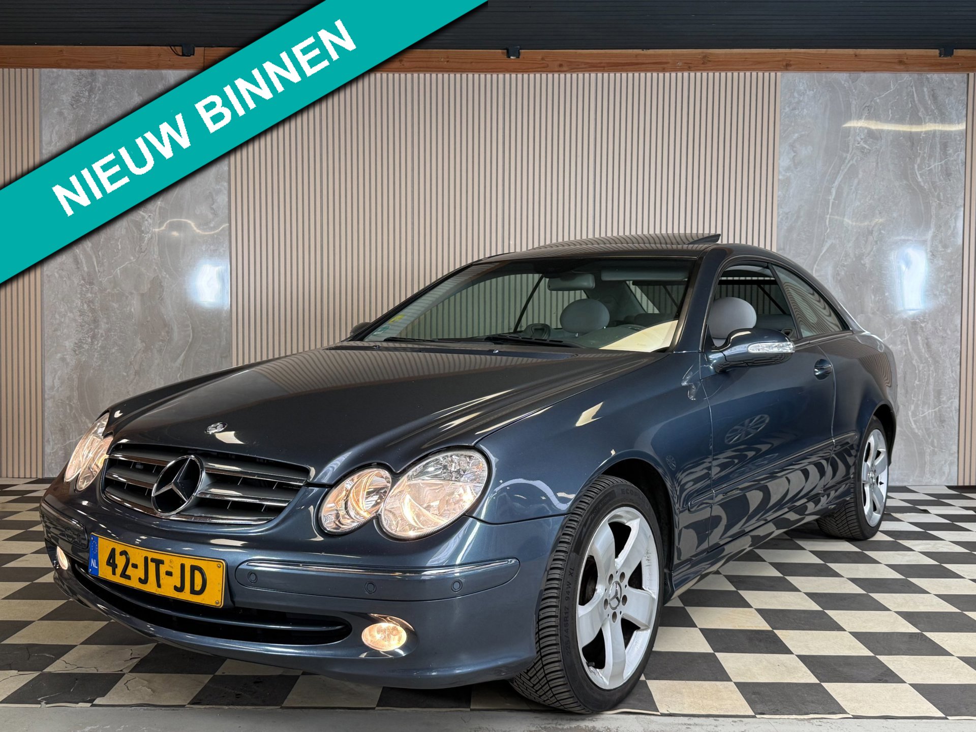 Mercedes-Benz CLK-klasse Coupé 200 K. Elegance OpenDak Airco Stoelvw Cruise Control