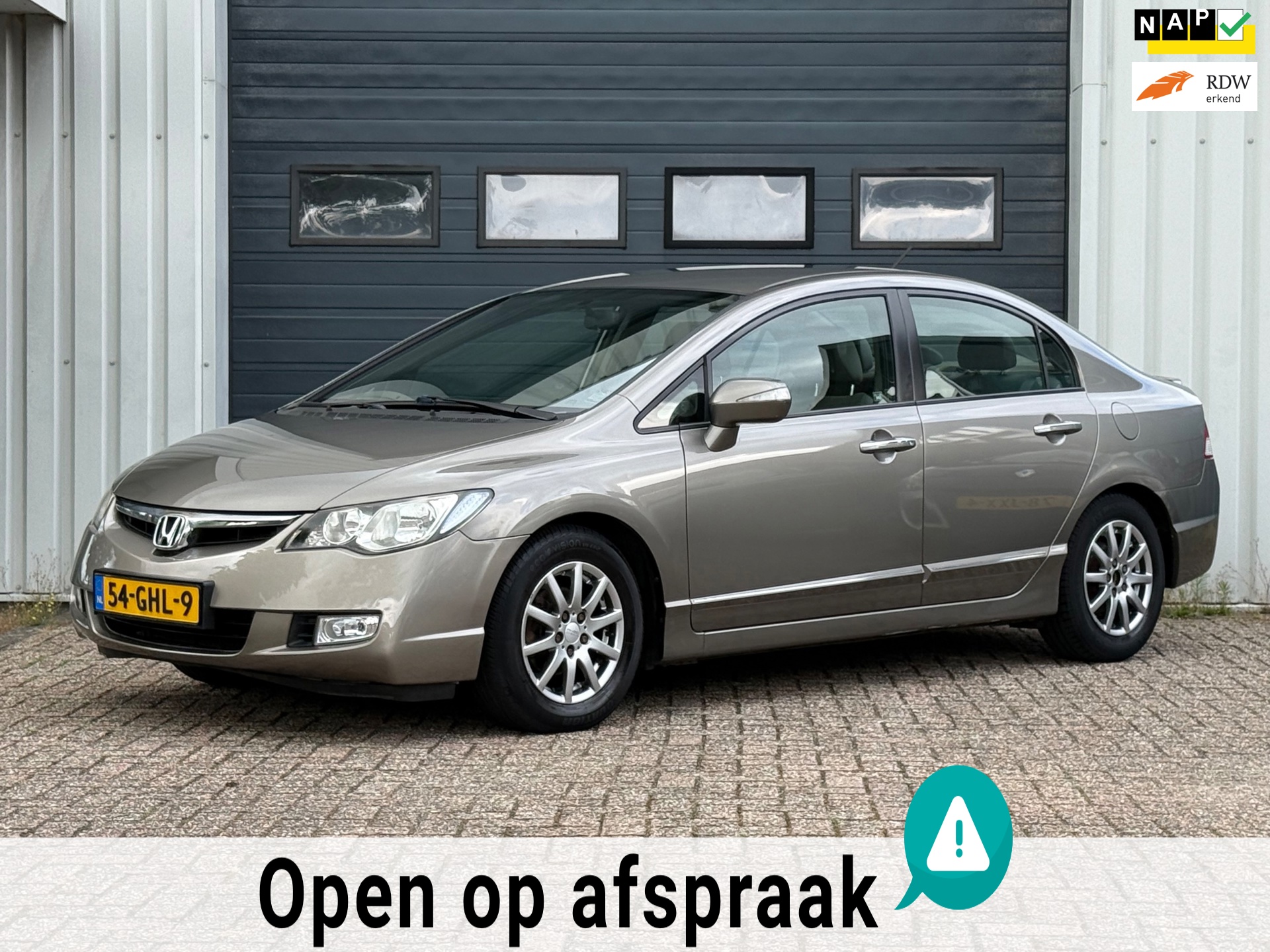 Honda Civic 1.3 Hybrid Elegance 1e EIG/AUTOMAAT/CLIMA/CRUISE
