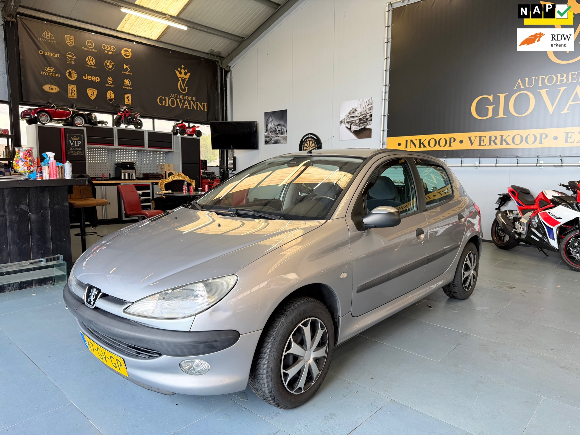 Peugeot 206 1.4 Gentry inruil mogelijk