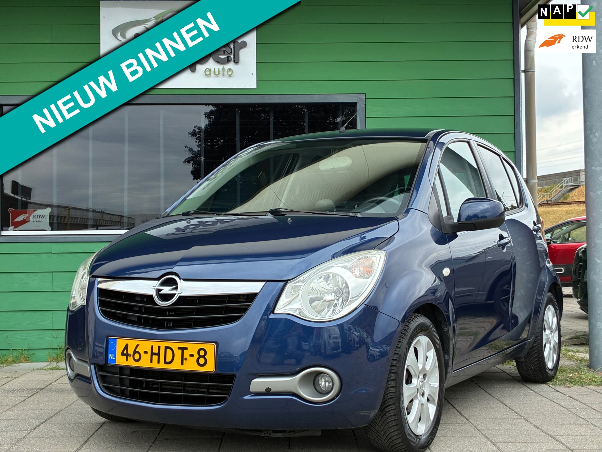 Opel Agila 1.2 Enjoy|Airco|Elektr.ramen|Nieuwe APK|NAP|