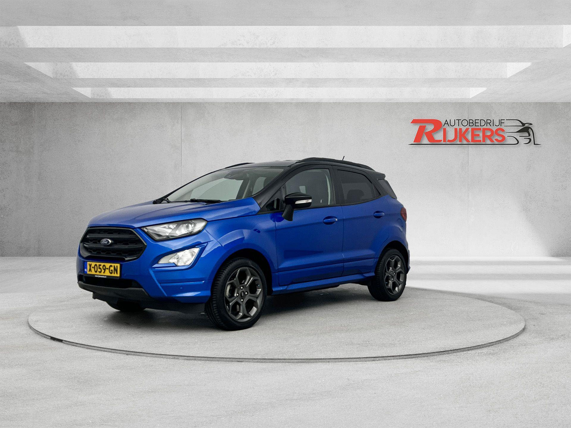 Ford EcoSport 1.0 EcoBoost ST-Line 125pk,Camera A,Navi,Apple Carplay,Cruise Control,Climate Control, Winterpakket,Blis,Keyles,B&O