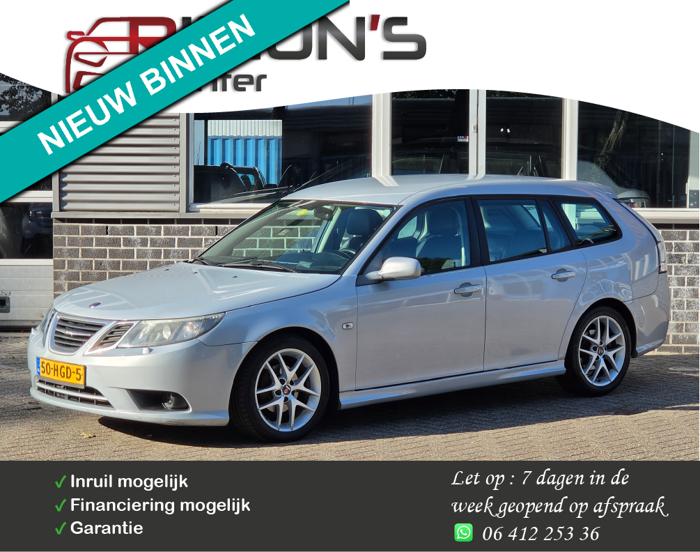 Saab 9-3 Sport Estate 1.8t Vector NL Auto Automaat Navi Stoelverwarming