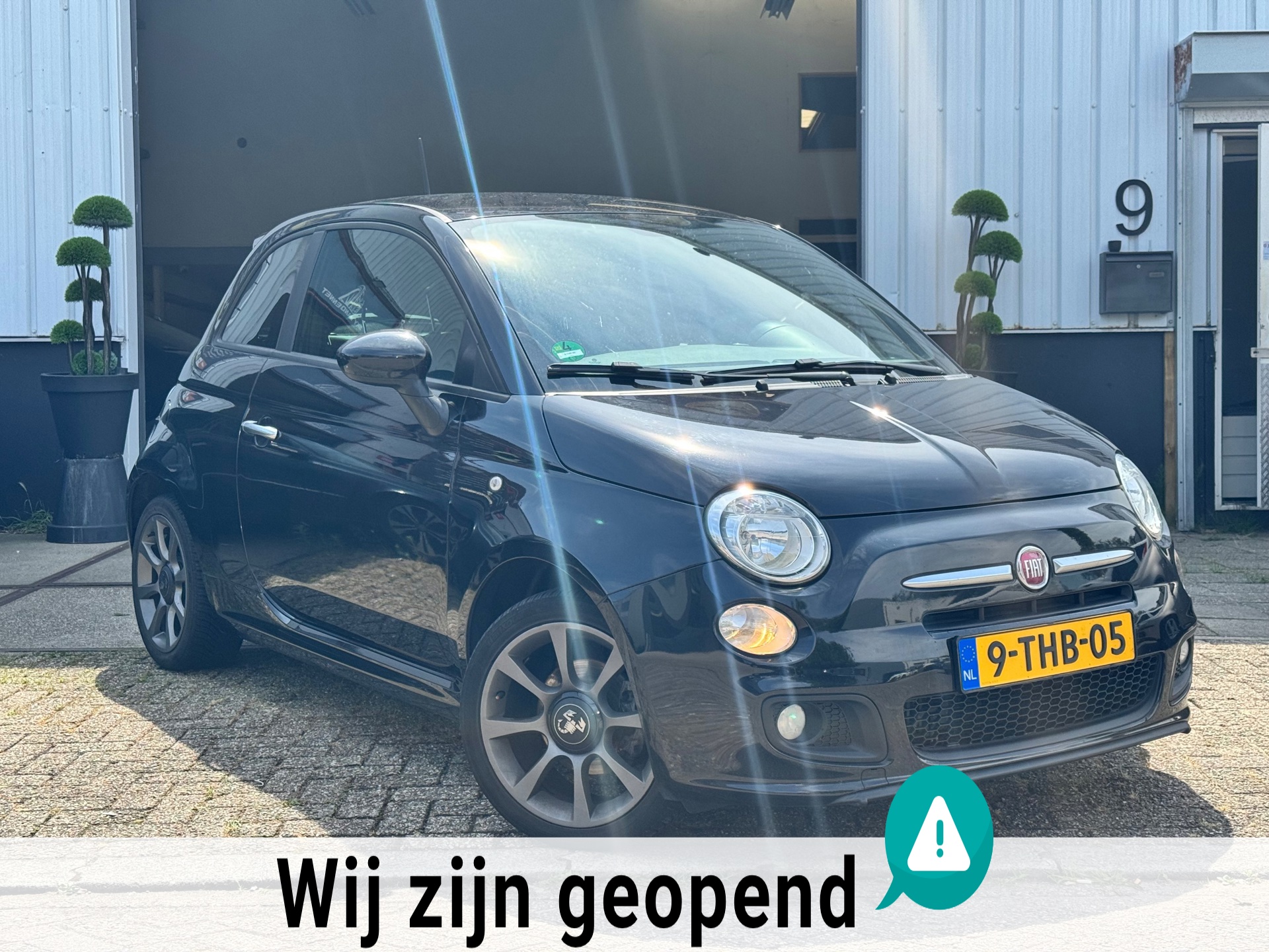 Fiat 500 0.9 | TwinAir | 500S | ABARTH UITVOERING | PARKEERSENSOREN | CARPLAY | LAGE KM | APK |
