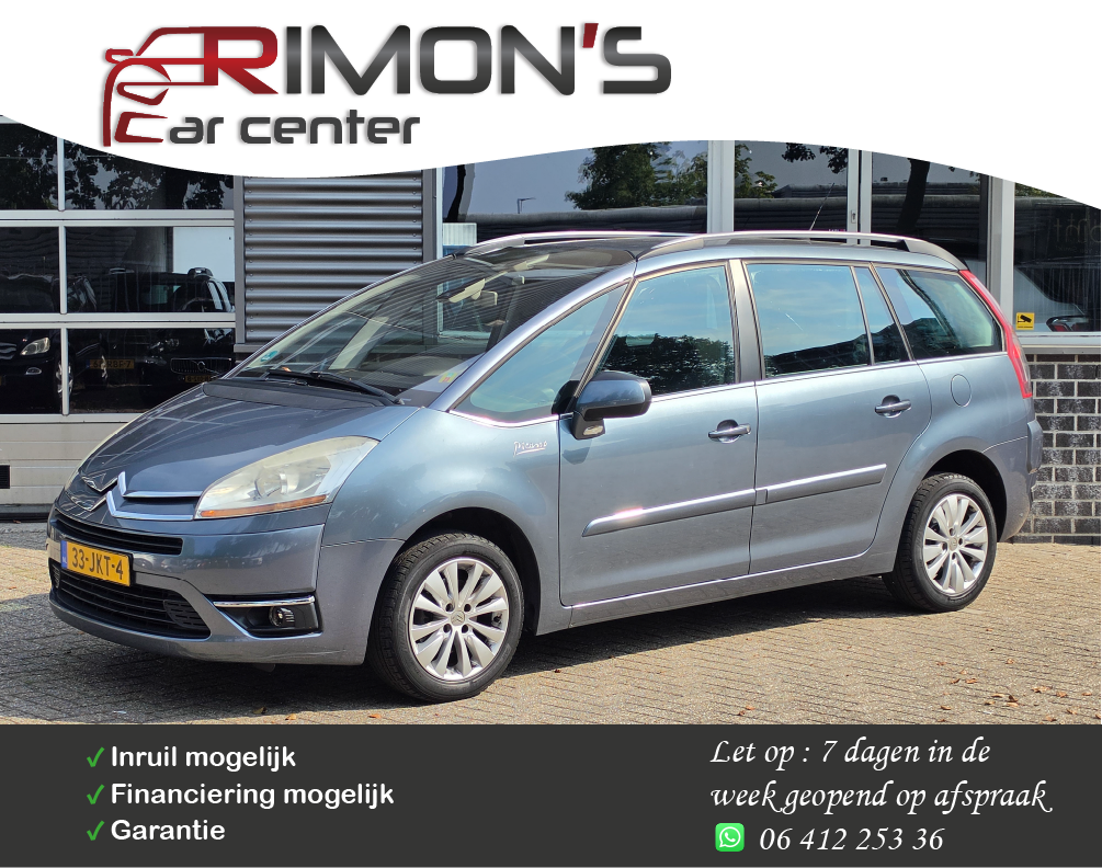 Citroën Grand C4 Picasso 1.6 VTi 7p. Apk Tm 07-2027 Lees De Adv Tekst