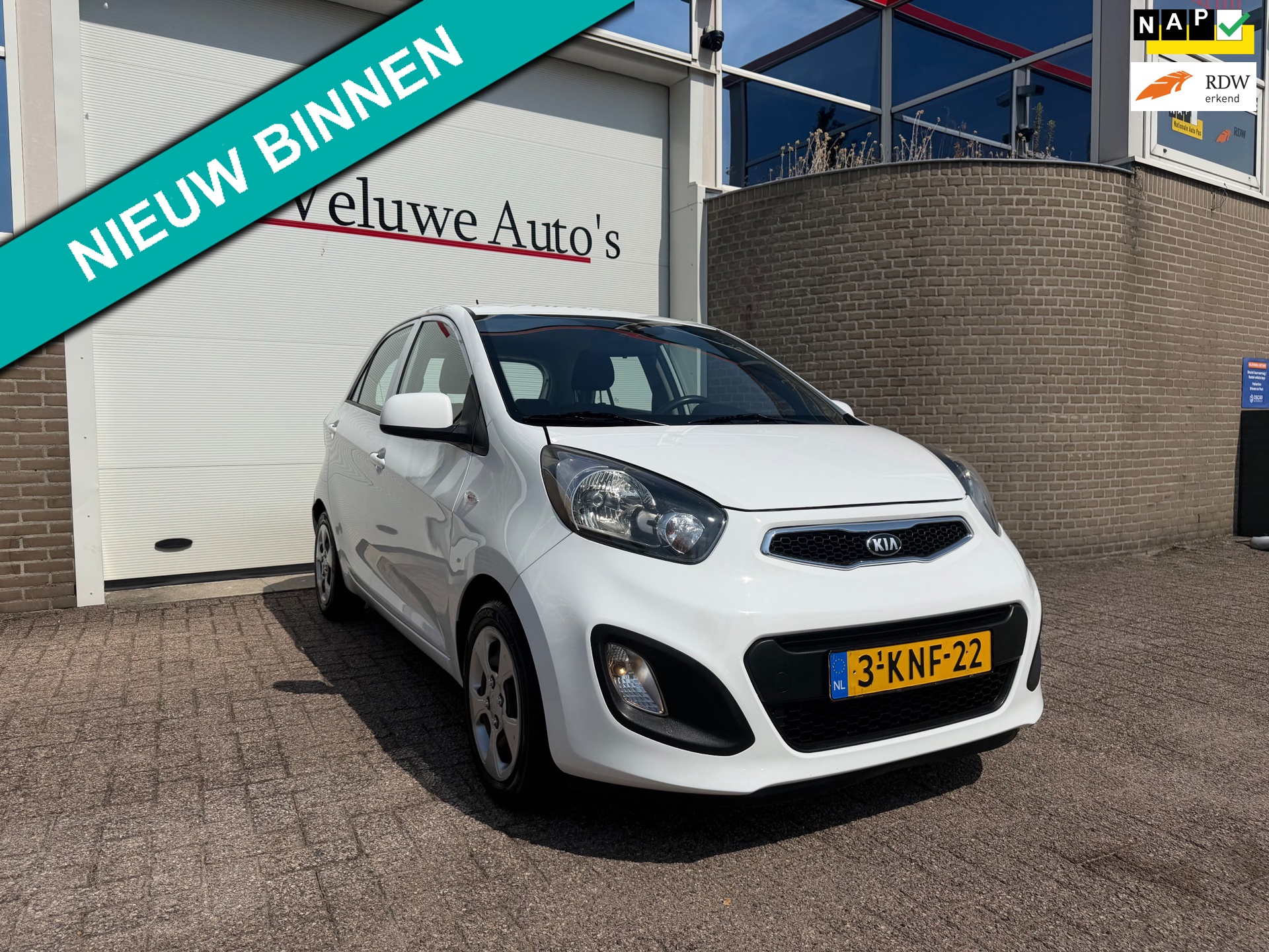 Kia Picanto 1.0 CVVT ISG Comfort Pack|BT|Navi|Airco|