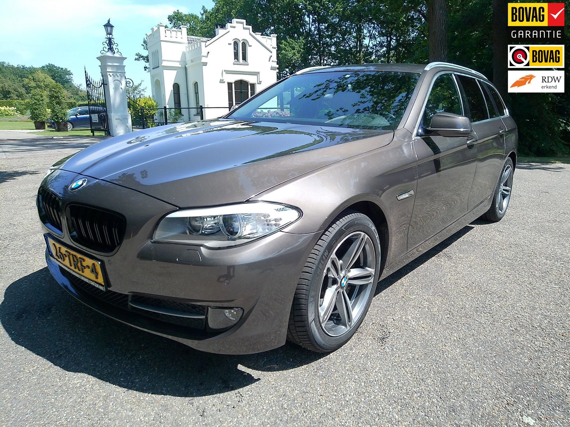 BMW 5-serie Touring BMW 528I | 8 traps automaat |Sport stoelen | Schakel flippers | 254.000 km | Nieuwe APK | stoelverwarming |