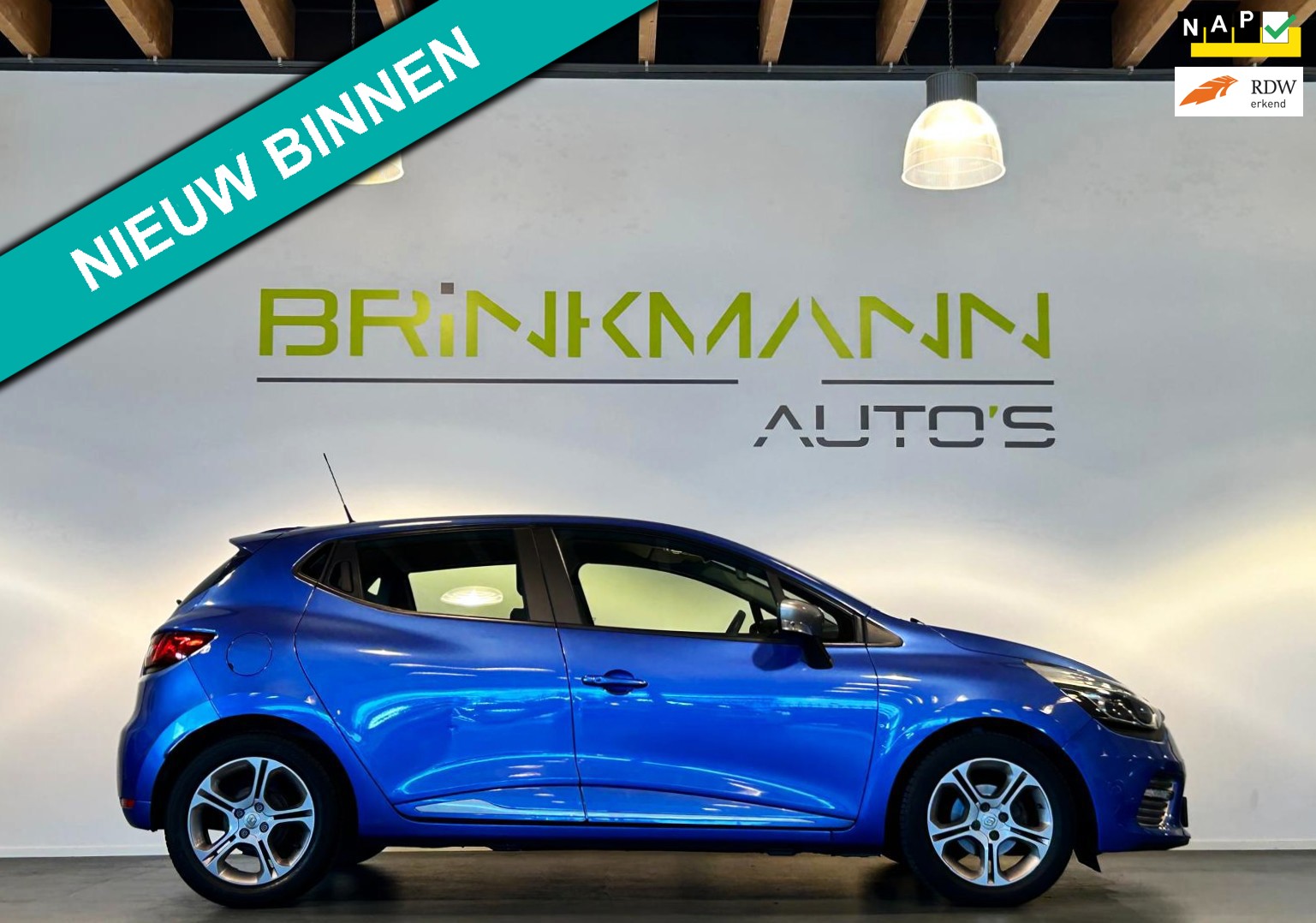 Renault Clio 0.9 TCe GT-Line - Nav. - NL Auto.- Vol onderhoud.