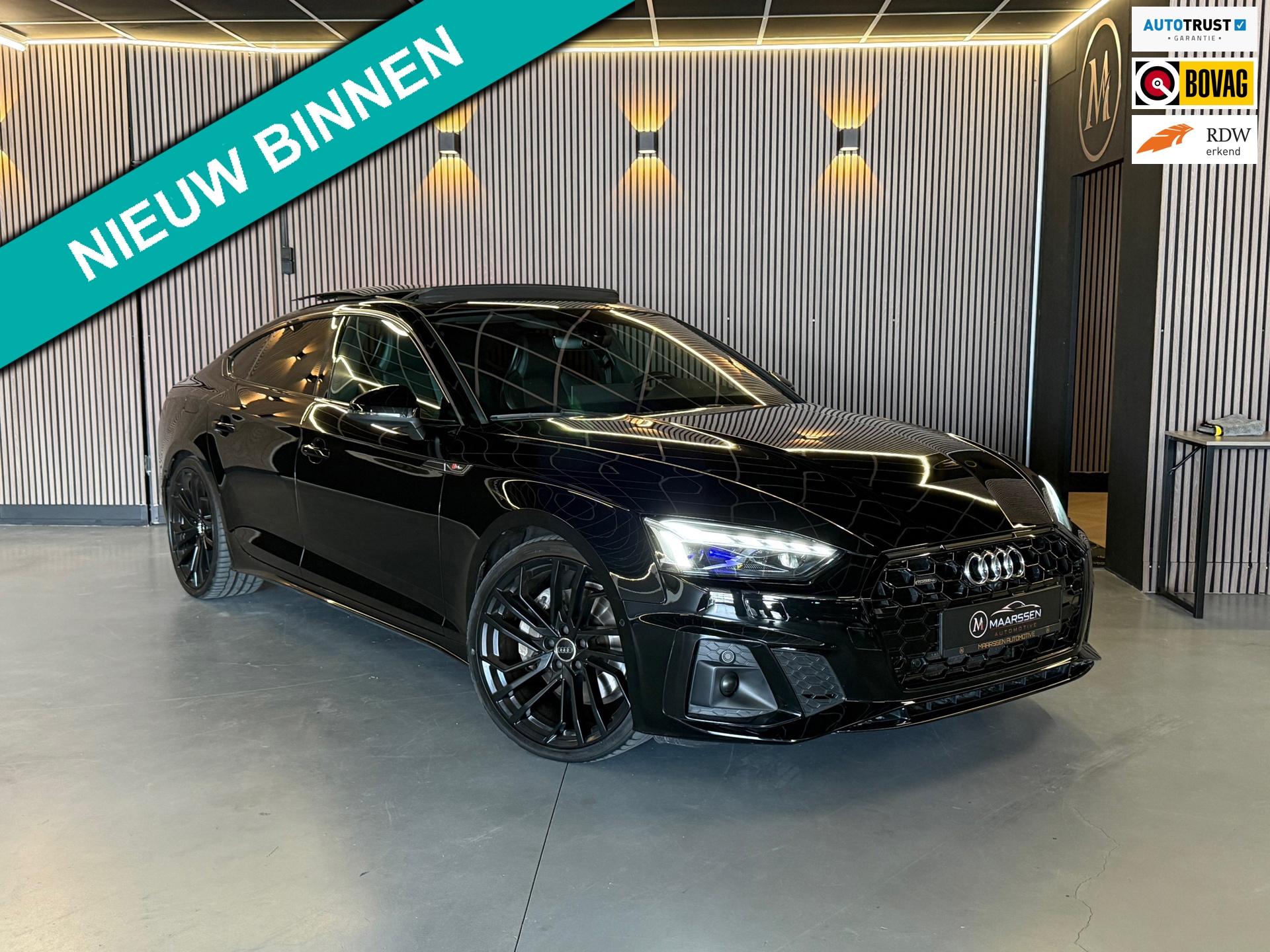 Audi A5 Sportback Audi A5 Sportback Audi A5 Sportback 45 TFSI Quattro S-LINE Edition|PANO|HUD|B&O|360|Keyl|RS Zetels