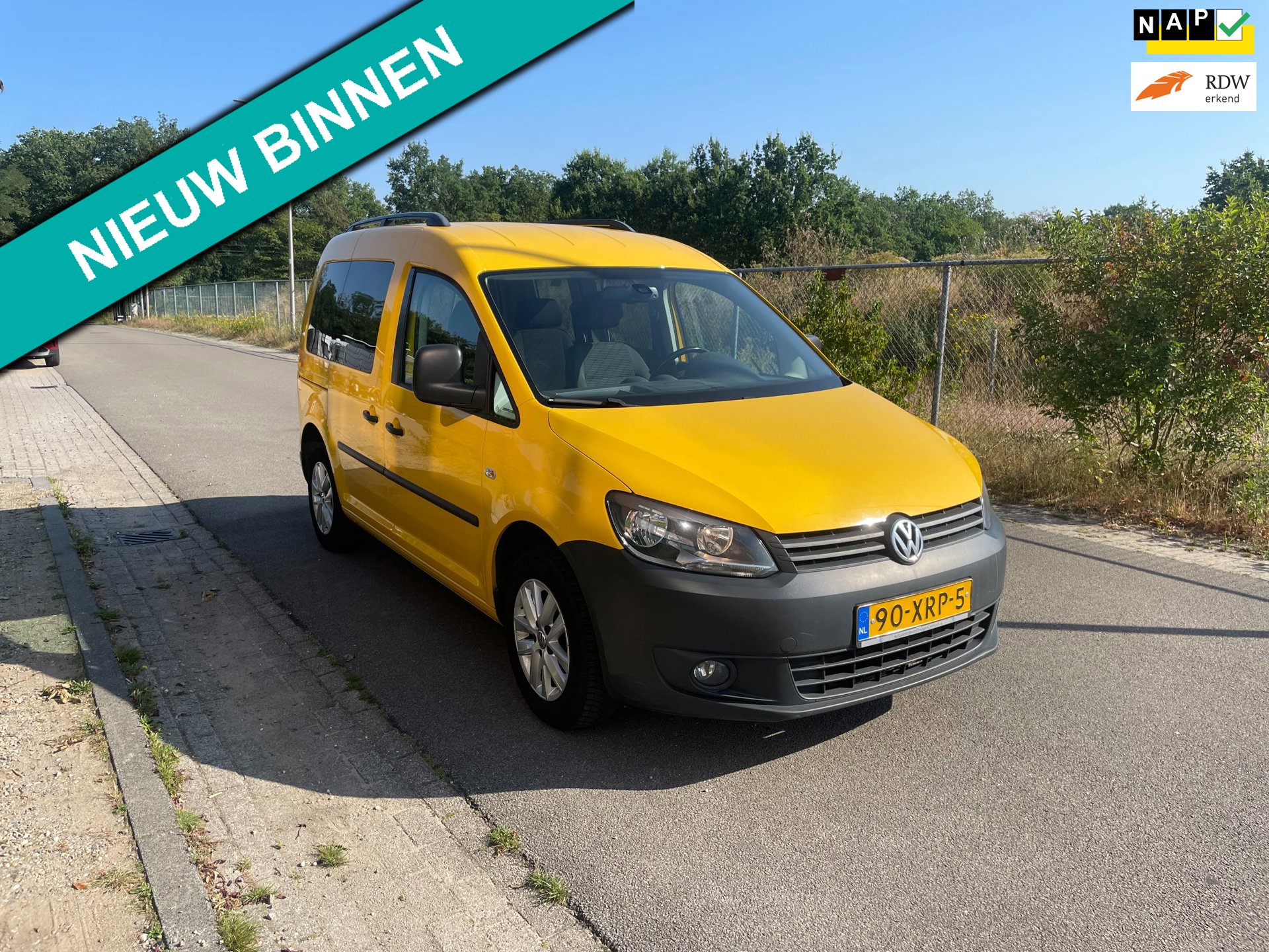 Volkswagen Caddy 2.0 Ecofuel Comfortline Leuke Caddy Benzine