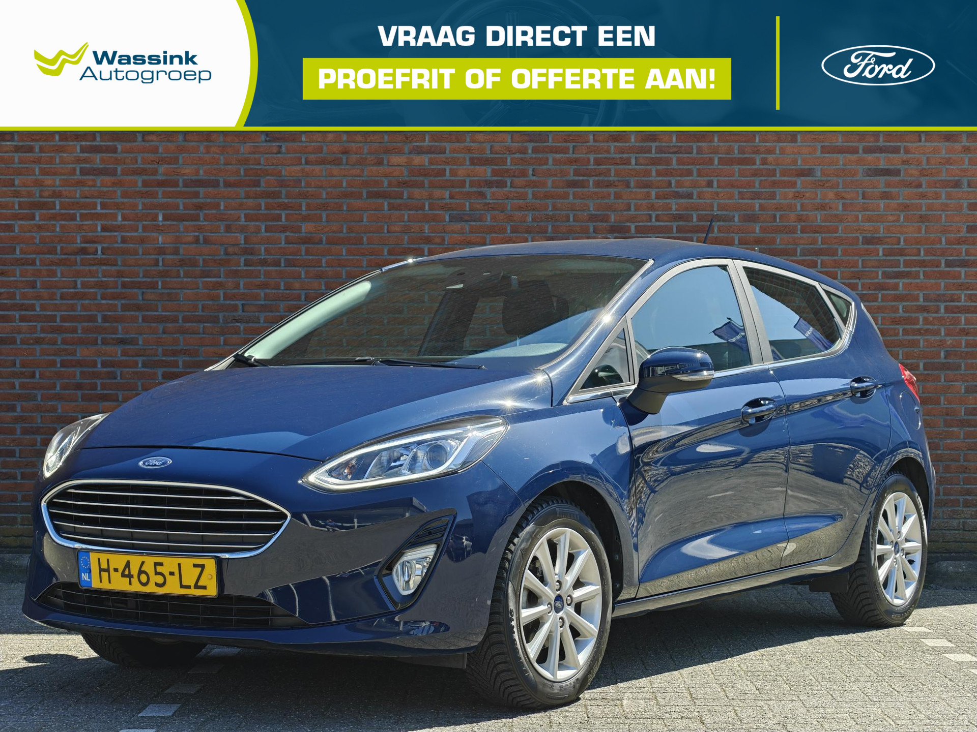 Ford Fiesta 1.0 EcoBoost 95pk 5dr Titanium | Navigatie By App