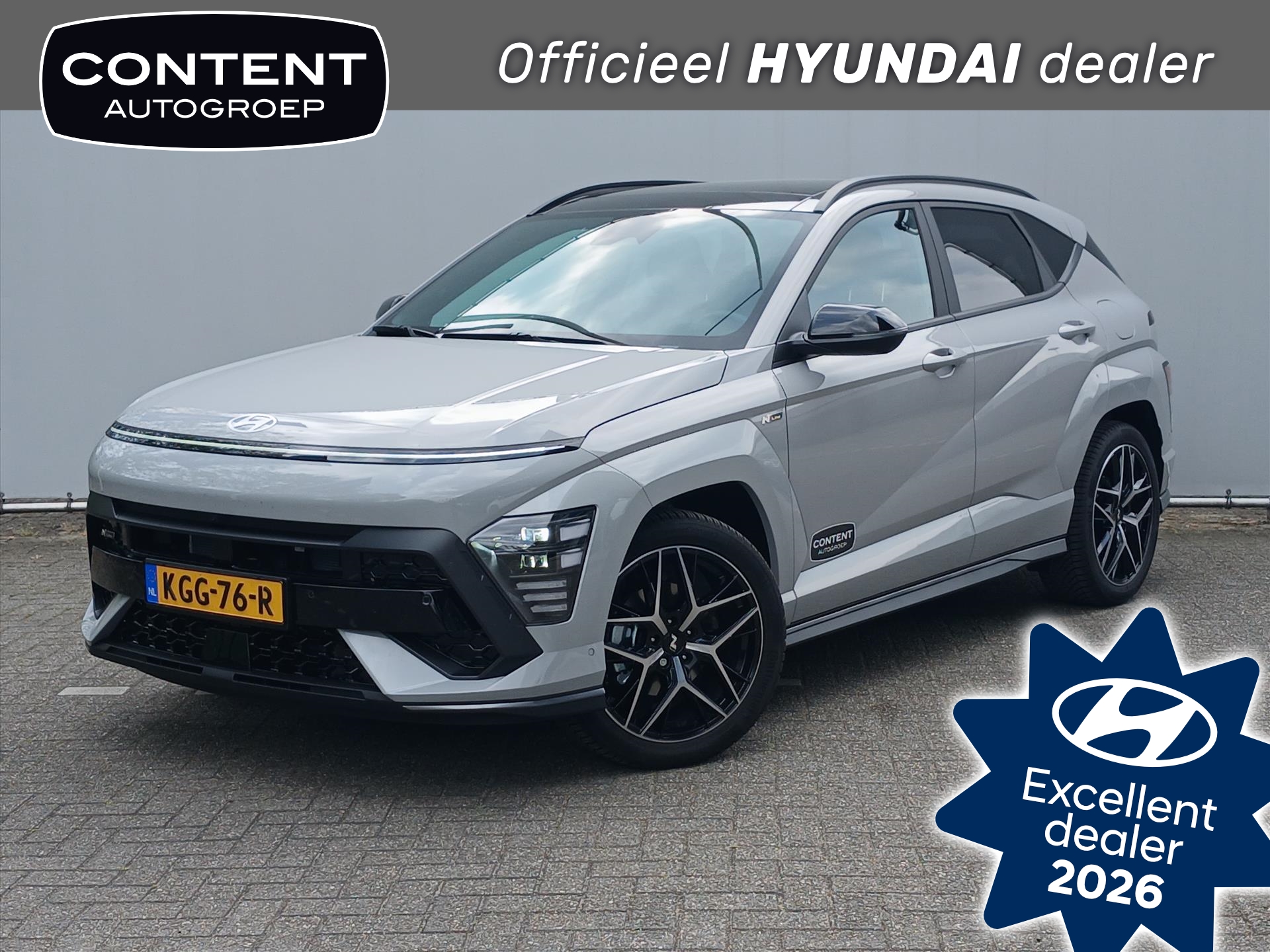 Hyundai Kona 1.6 HEV N Line Sky / DIRECT LEVERBAAR! / All seasonbanden / Demonstratieauto /