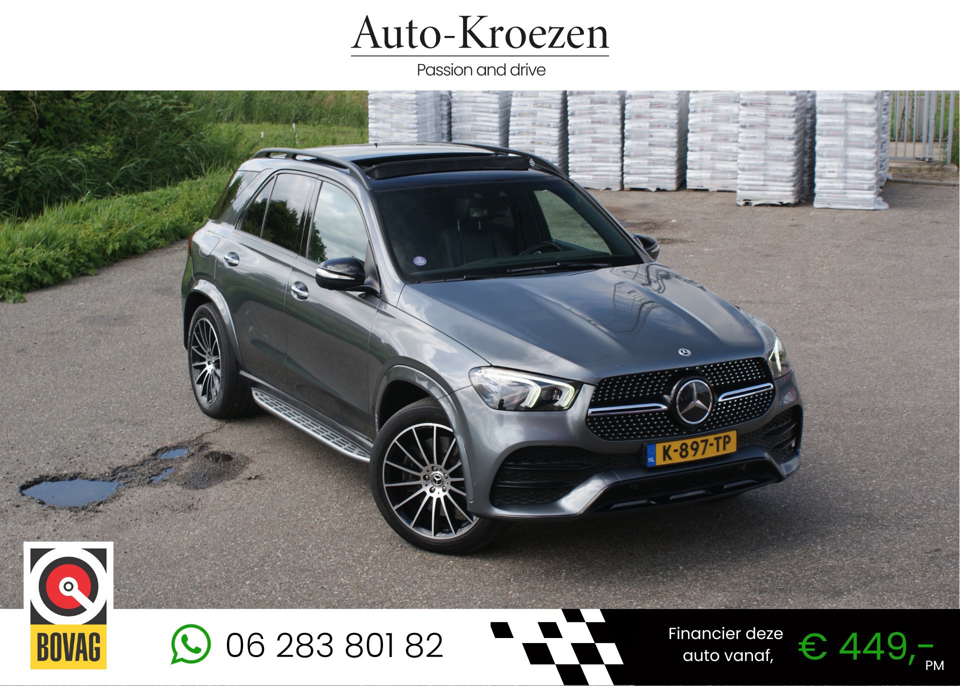 Mercedes-Benz GLE-klasse 350 e 4MATIC ///AMG Pakket | Pano | Luchtvering | Incl BTW | 360 Camera | SOH 96 % |