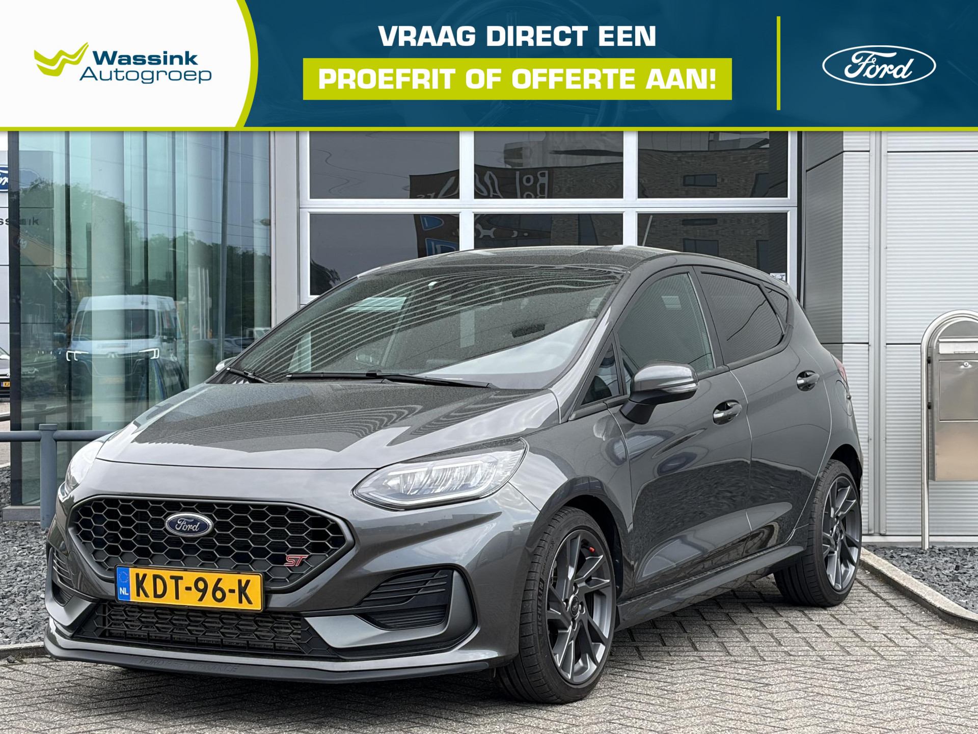 Ford Fiesta 1.5 EcoBoost 200pk ST-X Schaal Stoelen |