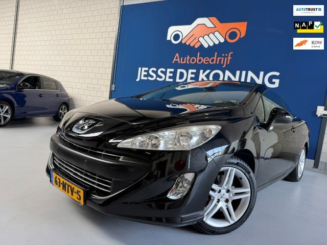 Peugeot 308 CC 1.6 THP Griffe / bj.2010/ kleur : zwart / navigatie / leder / climate / sportvelgen / pdc voor-en achter/ airco/etc